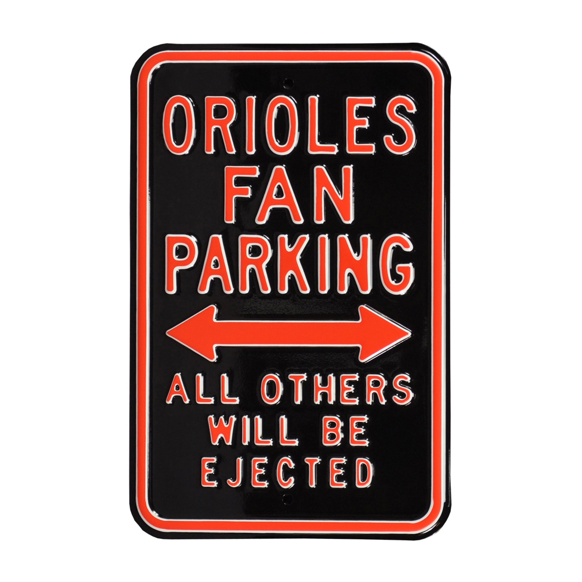 Baltimore Orioles 11'' x 19'' Welcome Team Tag Sign