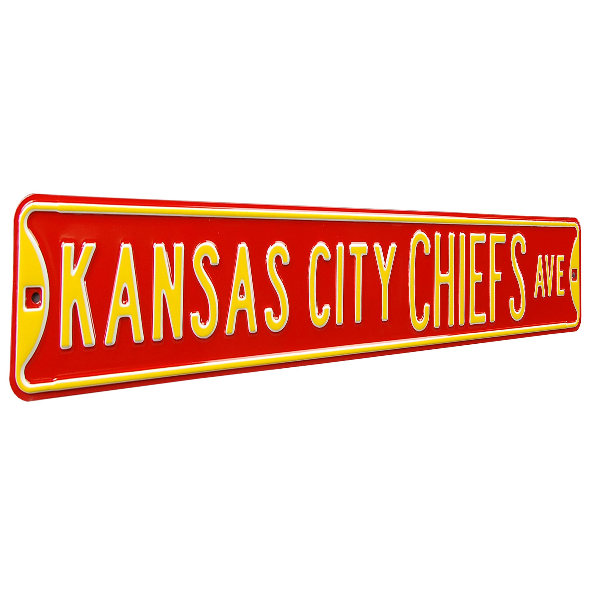 Kansas City Chiefs Super Bowl LVII Champions 12 Steel Logo Sign