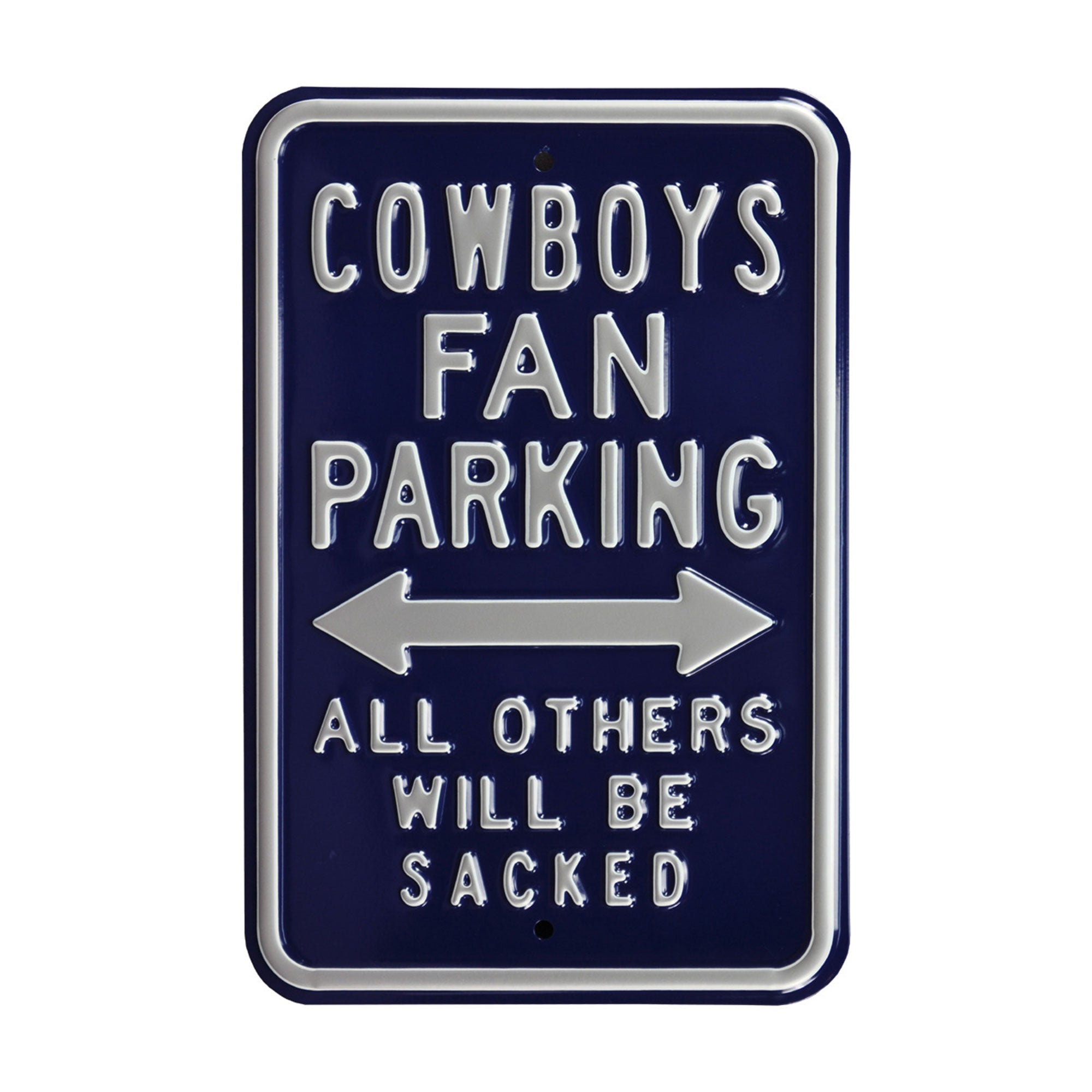 NFL Dallas Cowboys Parking Sign 3-Pack Kit 