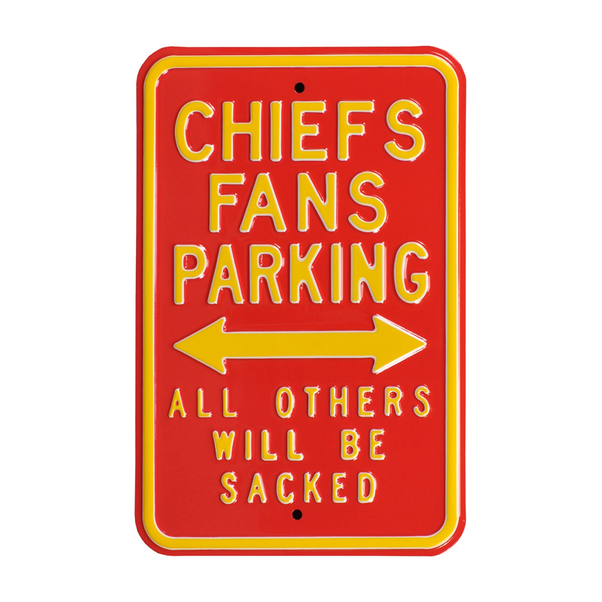 Kansas City Chiefs Super Bowl LVII Champions 12 Steel Logo Sign