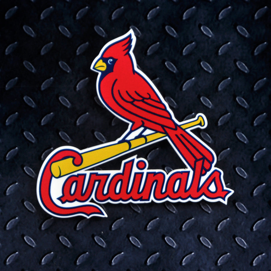 St. Louis Cardinals - Vintage 2 Birds on Bat 12 Spirit Size Steel Las –  authenticstreetsigns