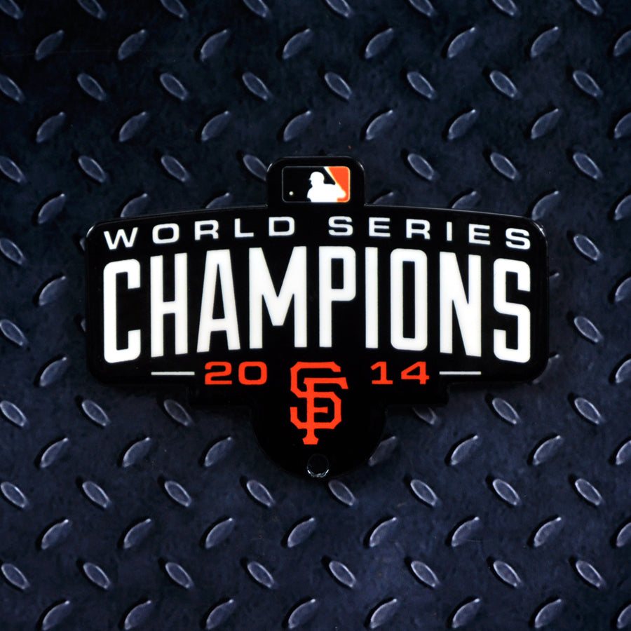 Magnet: San Francisco Giants 2014 World Series Champions Steel, 4x4in.