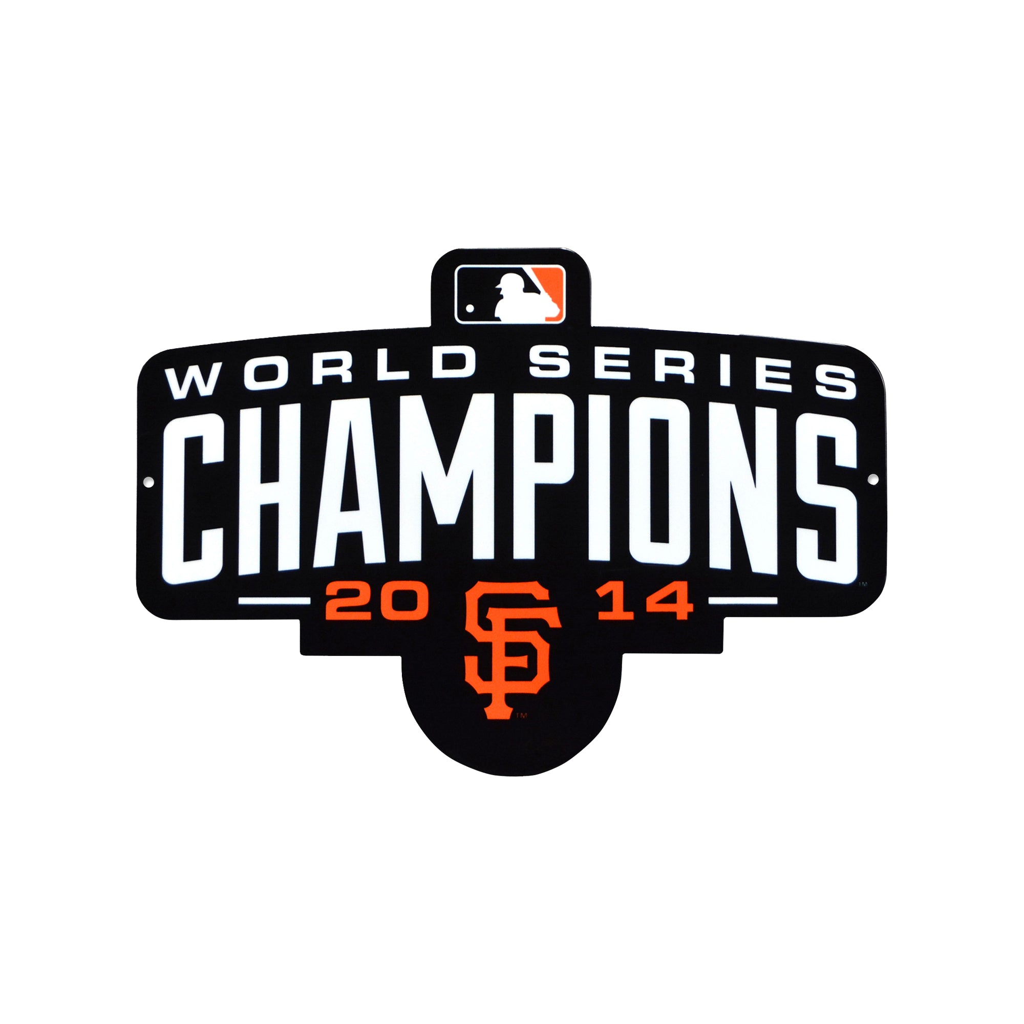 San Francisco Giants 2014 Champs 12 Lasercut Steel Logo Sign