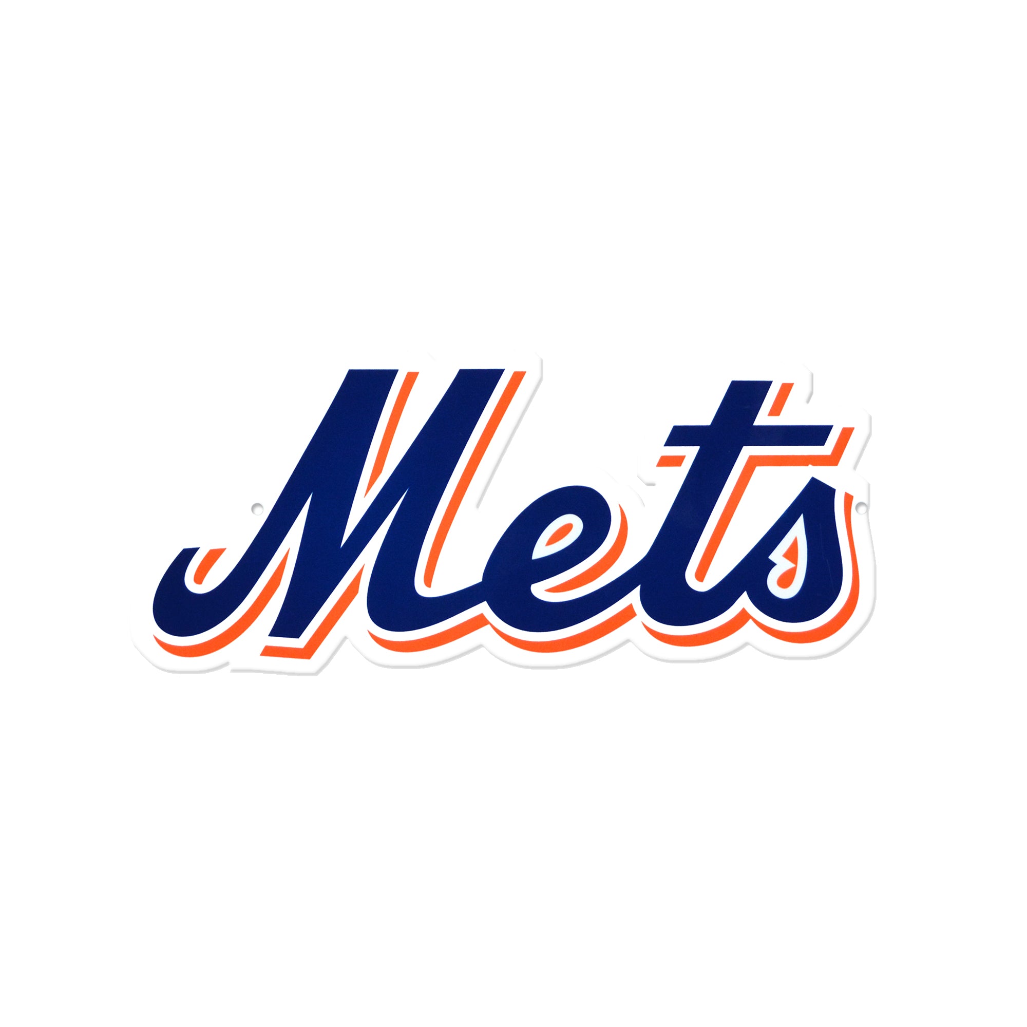 New York Mets - Mets Script Steel Super Magnet