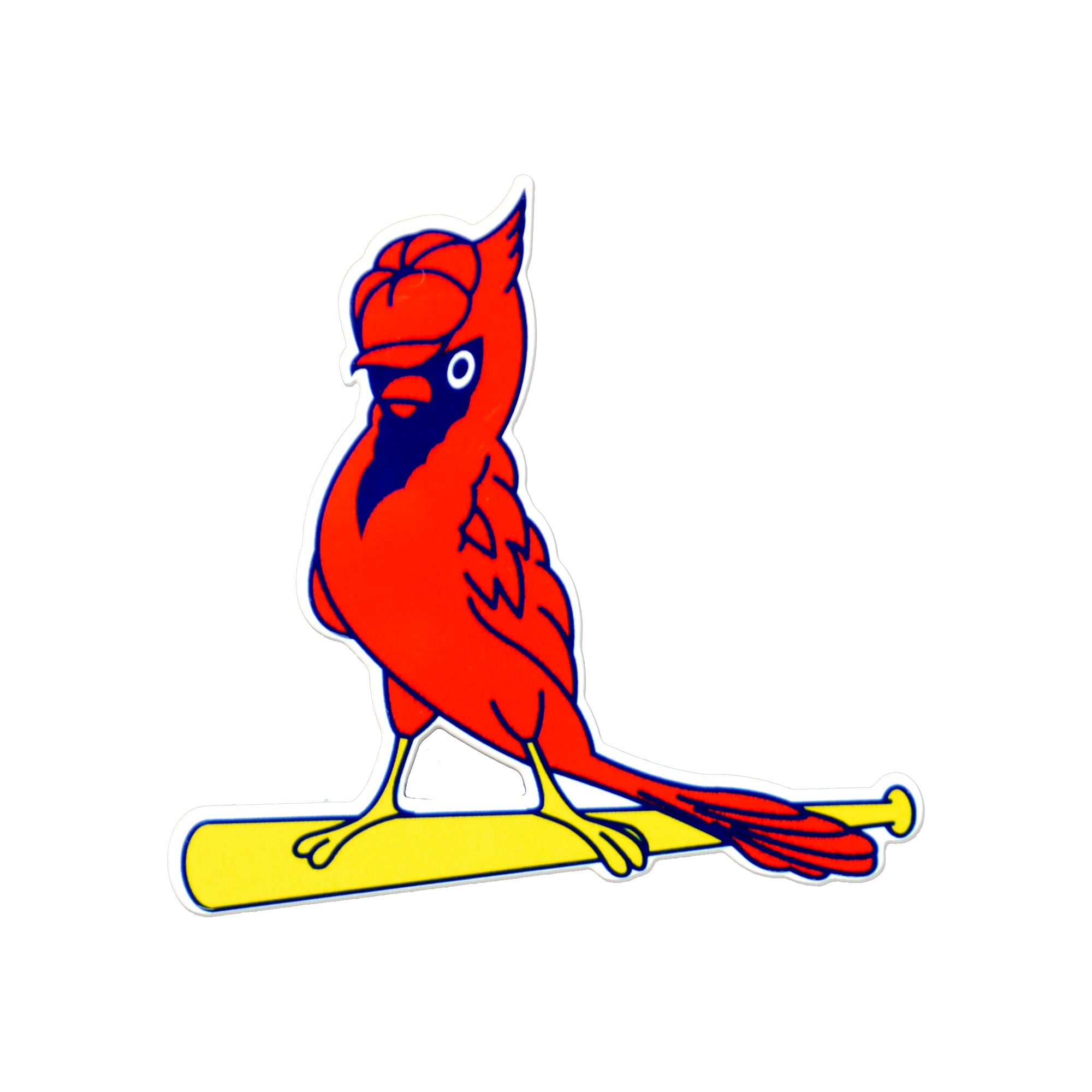 St Louis Cardinals Laser Cut Steel Logo Spirit Size-Clubhouse Bird