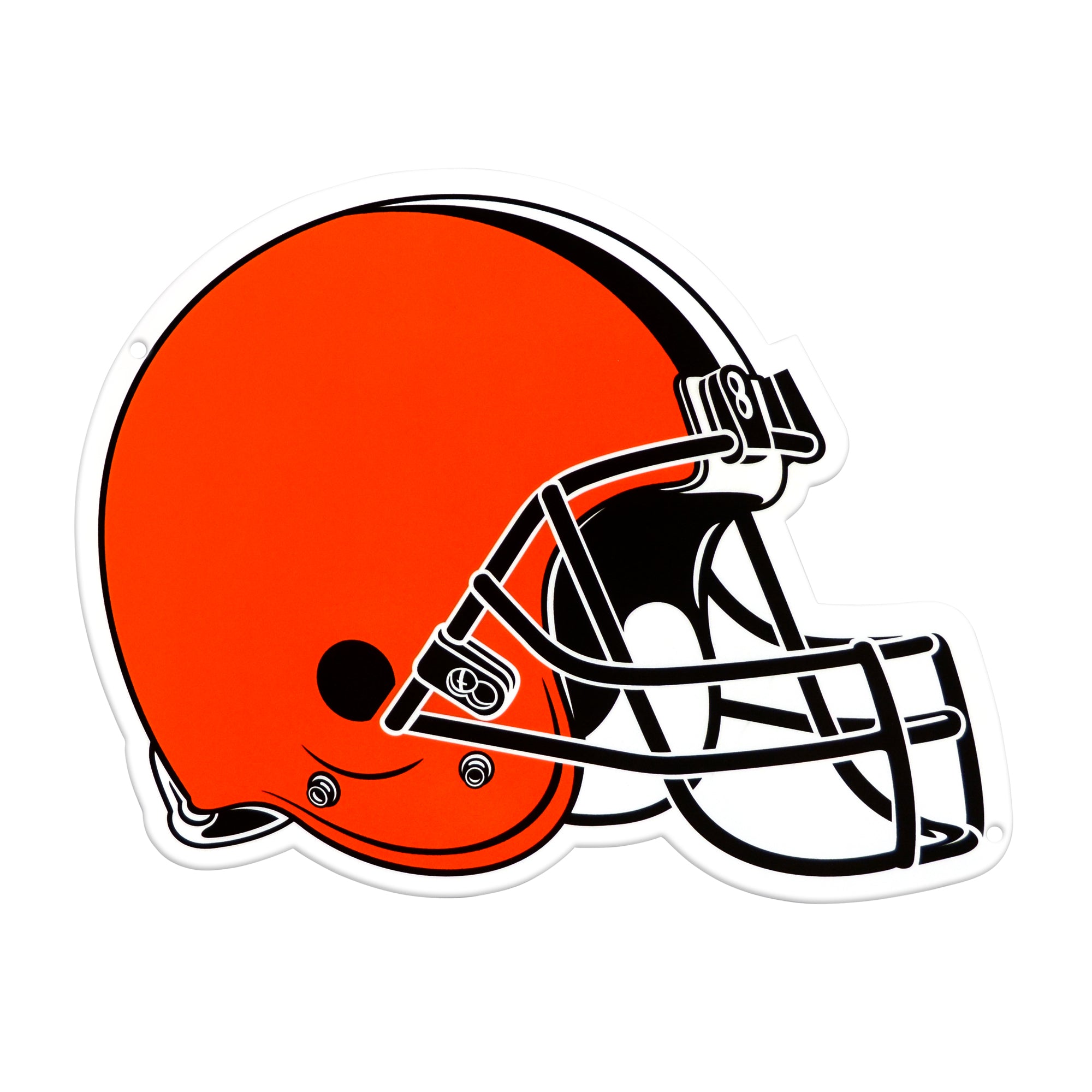 Cleveland Browns 12'' Football Sign