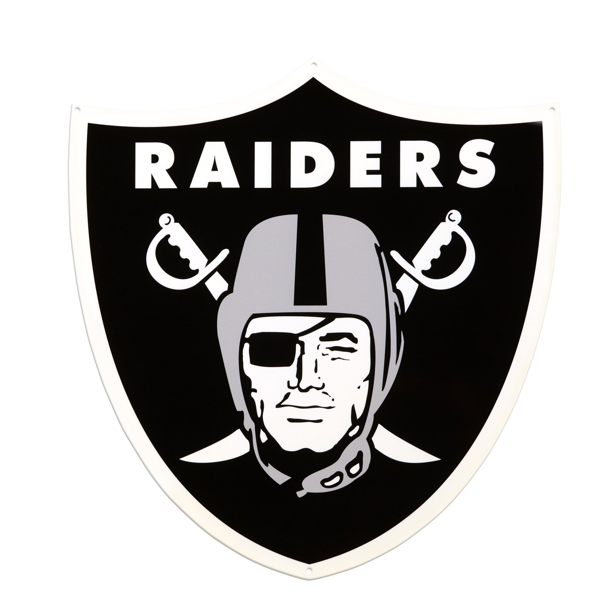 Authentic Street Signs Oakland Raiders 17-in x 16-in Metal Blank