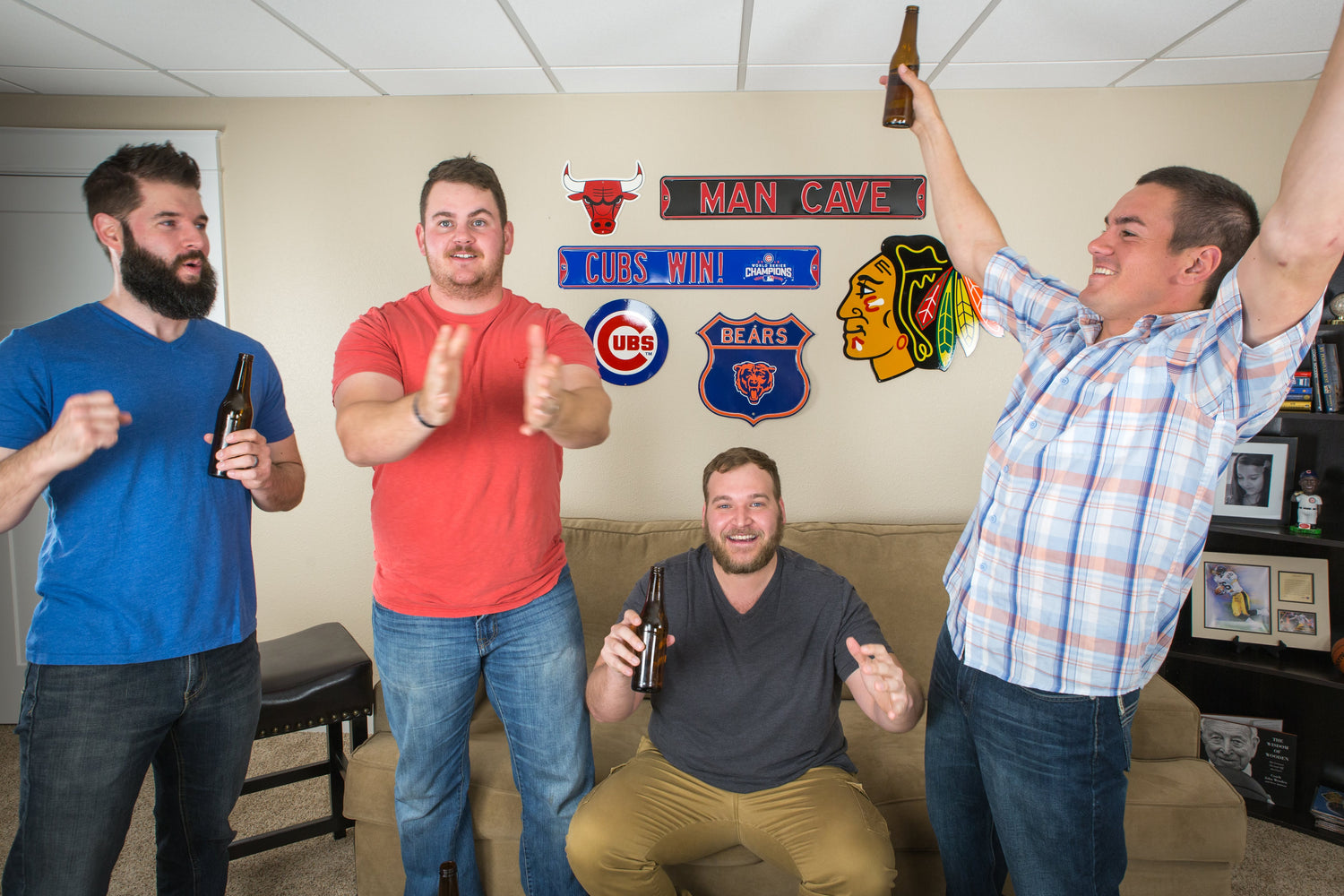 Man Cave STEEL Signs
