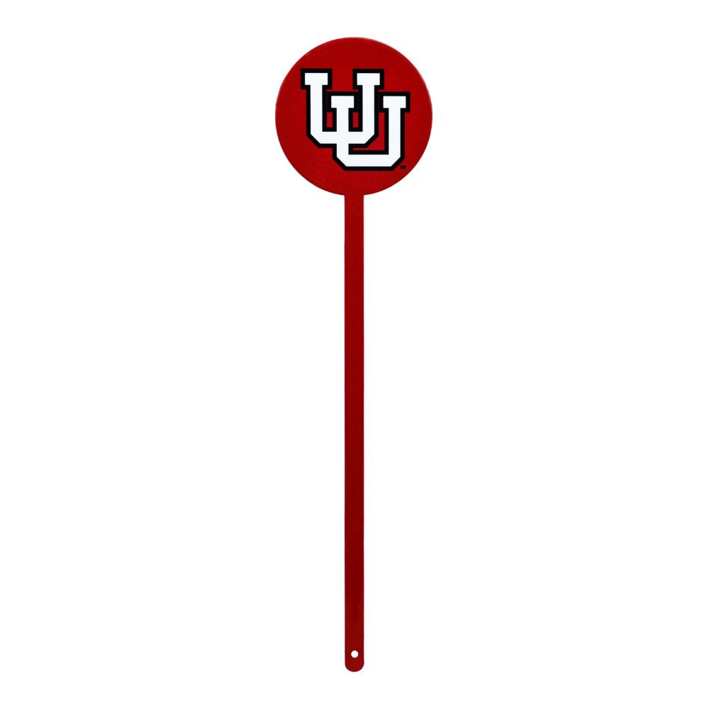 Utah Utes UU Steel Garden Stake