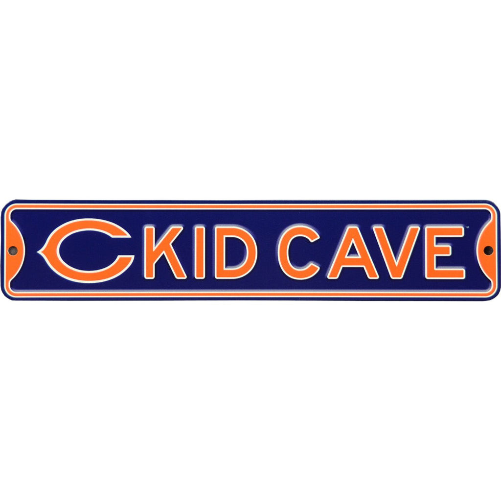 Chicago Bears - KID CAVE - Steel Street Sign
