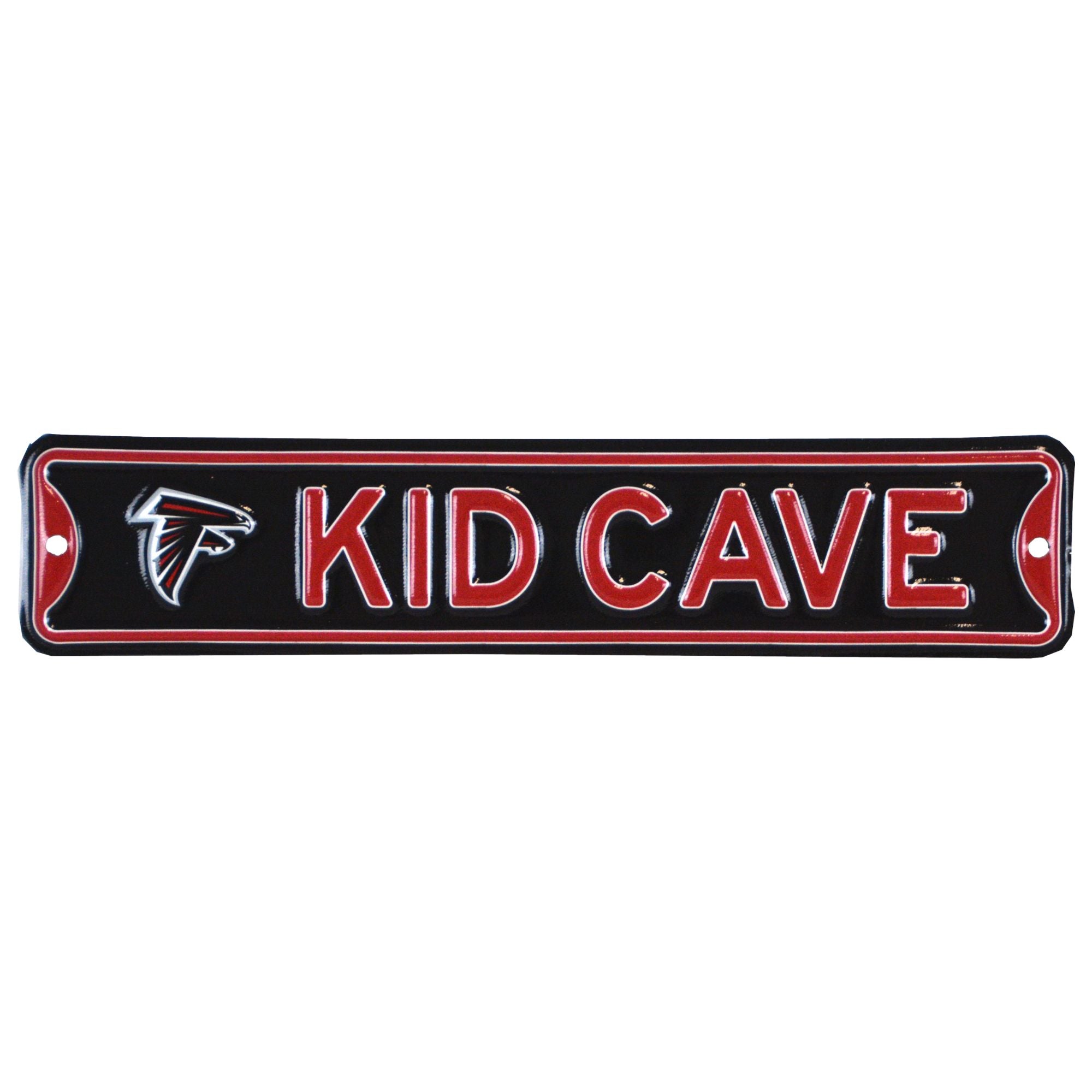 Atlanta Falcons - KID CAVE -Steel Embossed NFL Mini Street Sign