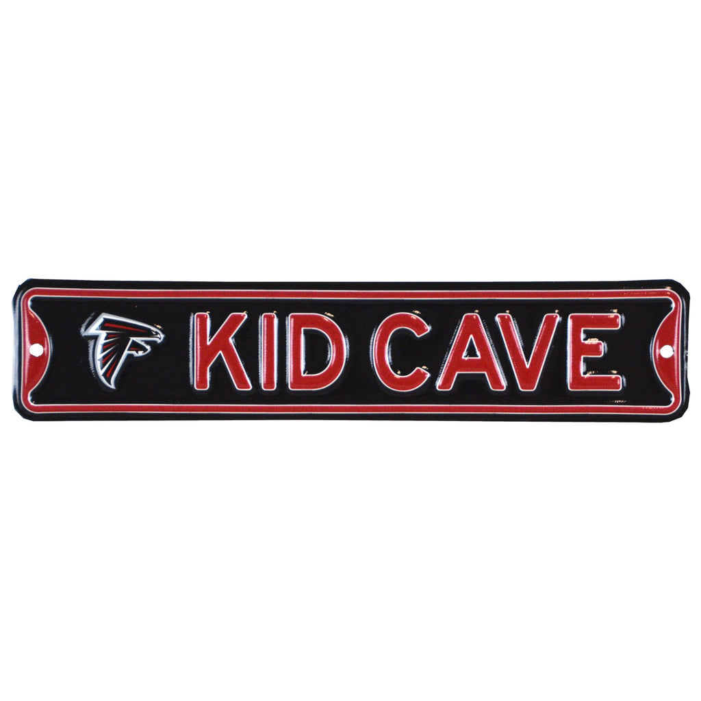 Atlanta Falcons - KID CAVE -Steel Embossed NFL Mini Street Sign