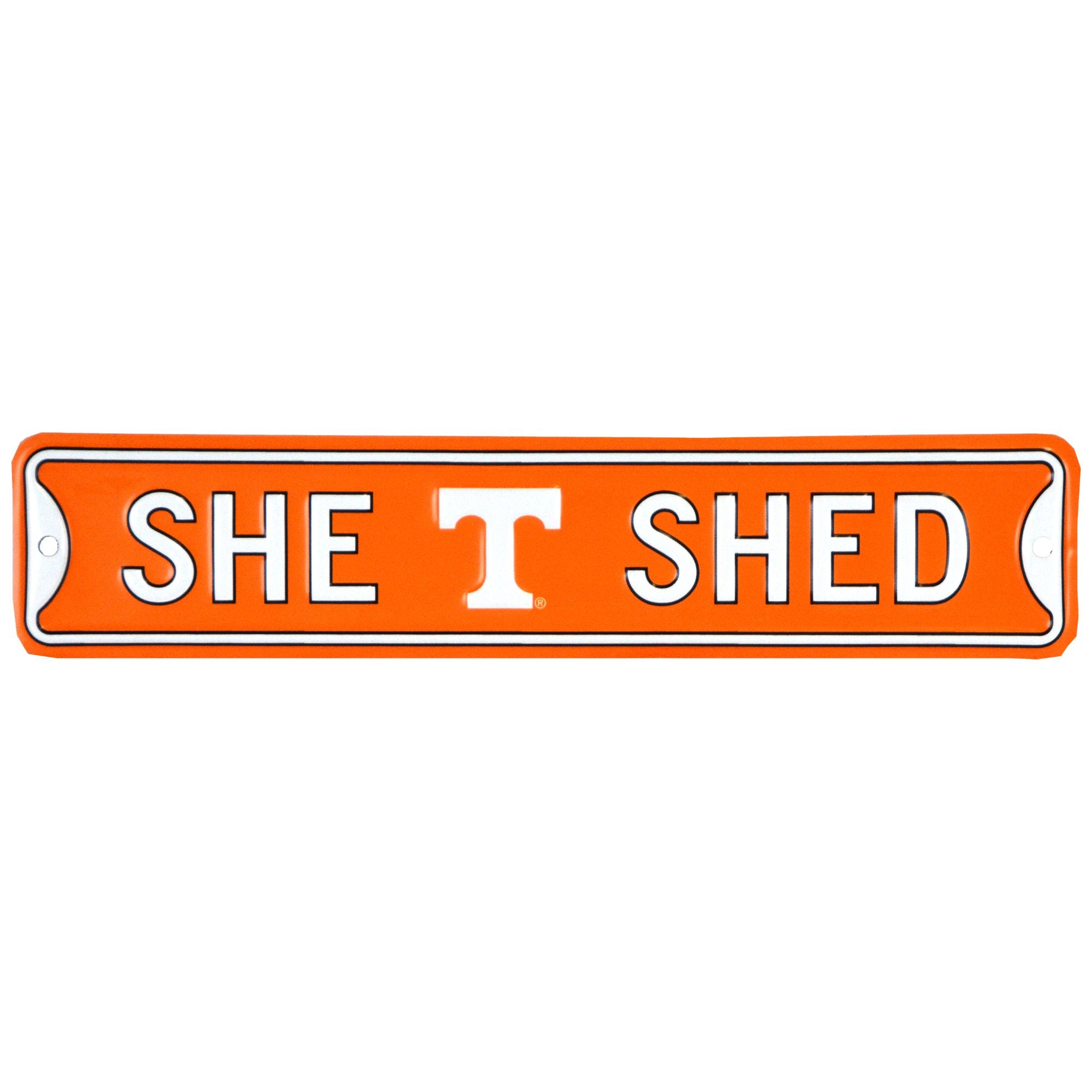 Tennessee Vols - SHE SHED - Steel Street Sign
