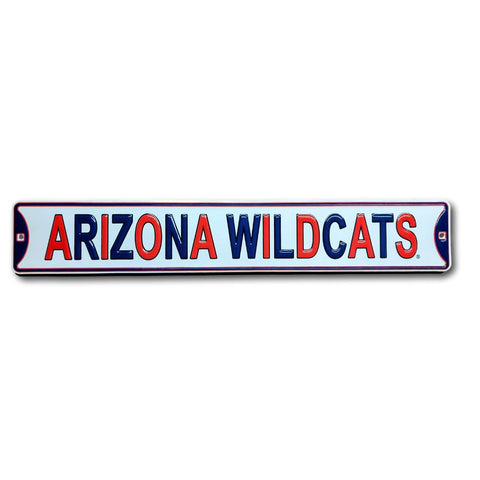 Arizona Wildcats - Alternate - Embossed Steel Street Sign