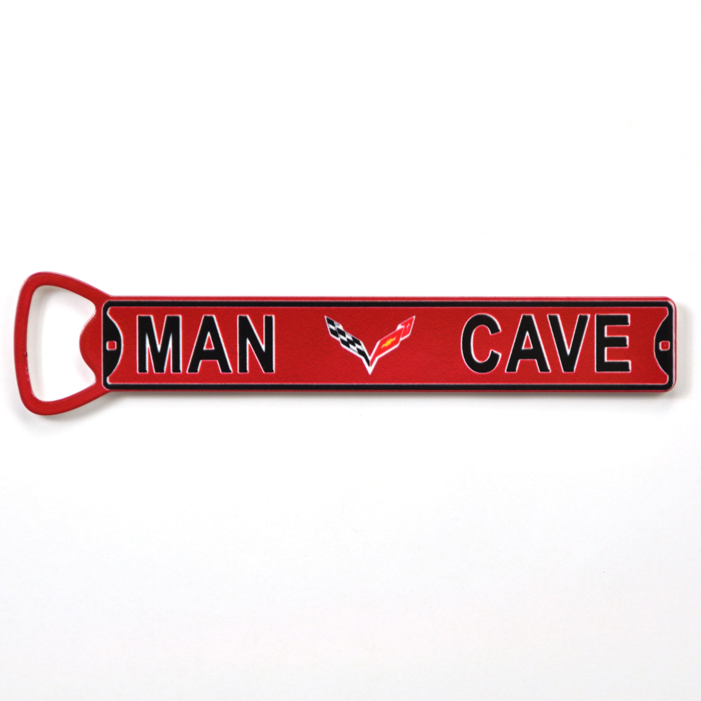 Corvette C7 - MAN CAVE - Steel Bottle Opener