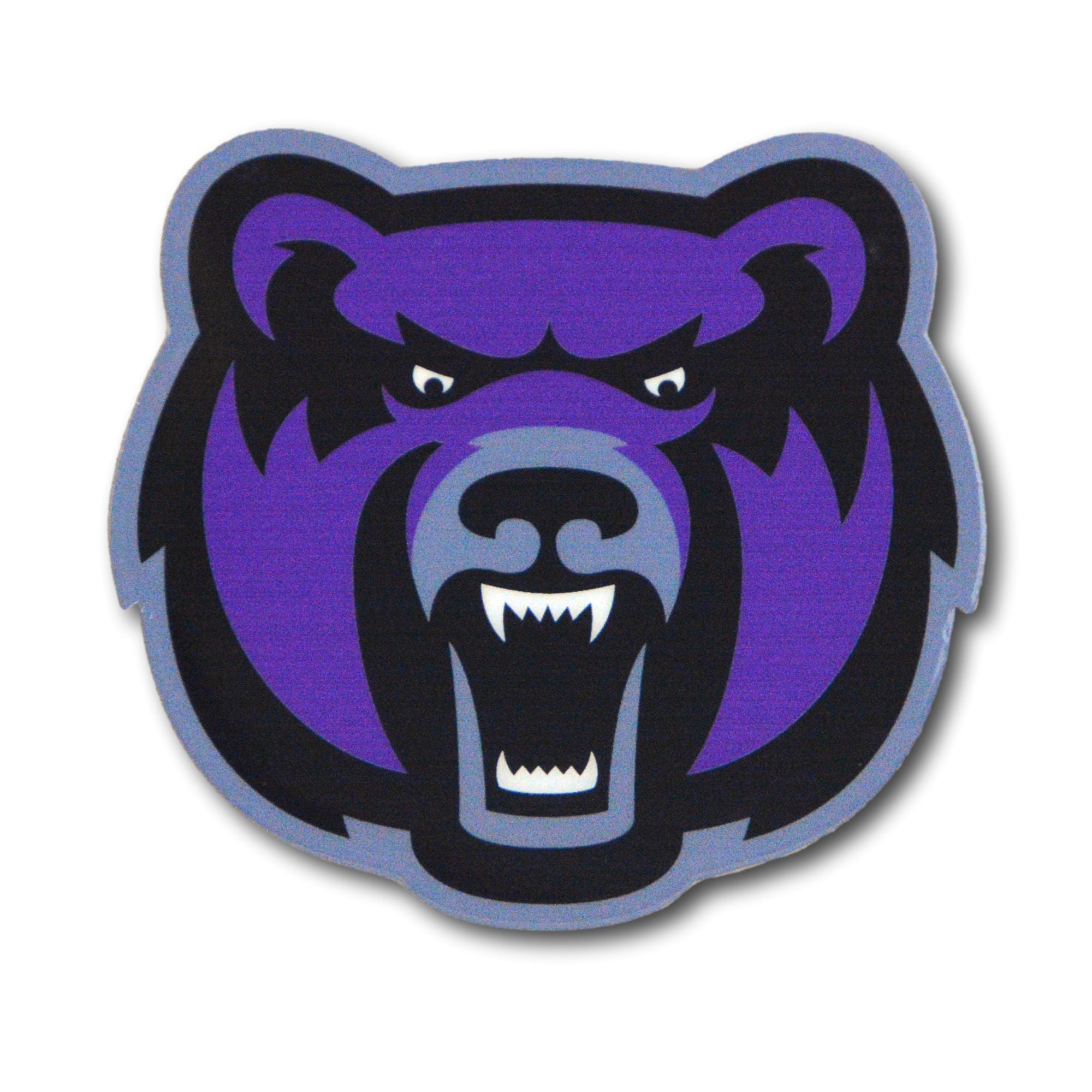 Central Arkansas Bears - BEAR HEAD - Steel NCAA Super Magnet