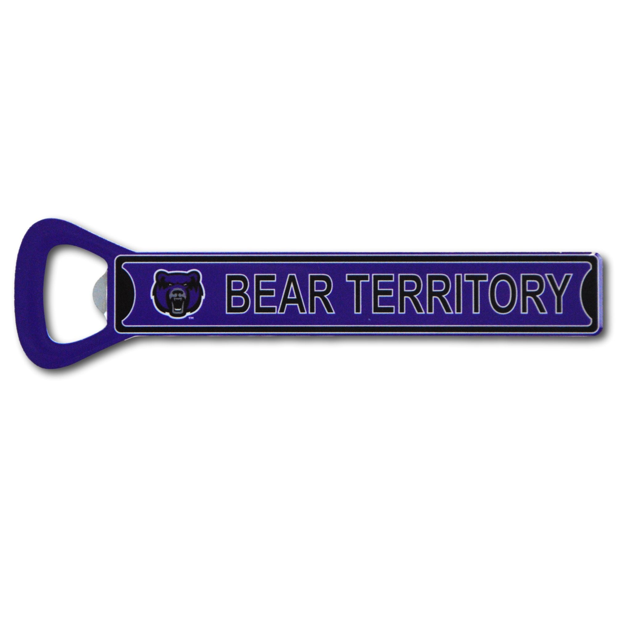 Central Arkansas Bears - BEAR TERRITORY - Steel NCAA Bottle Opener