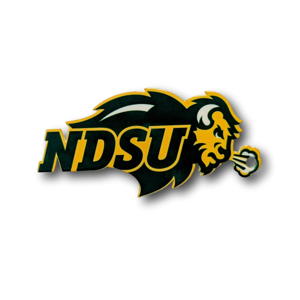 North Dakota State Bison Steel Super Magnet