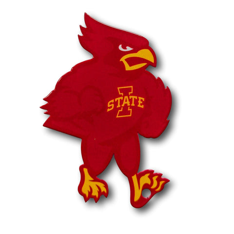 Iowa State Cylcones - Mascot Steel Super Magnet