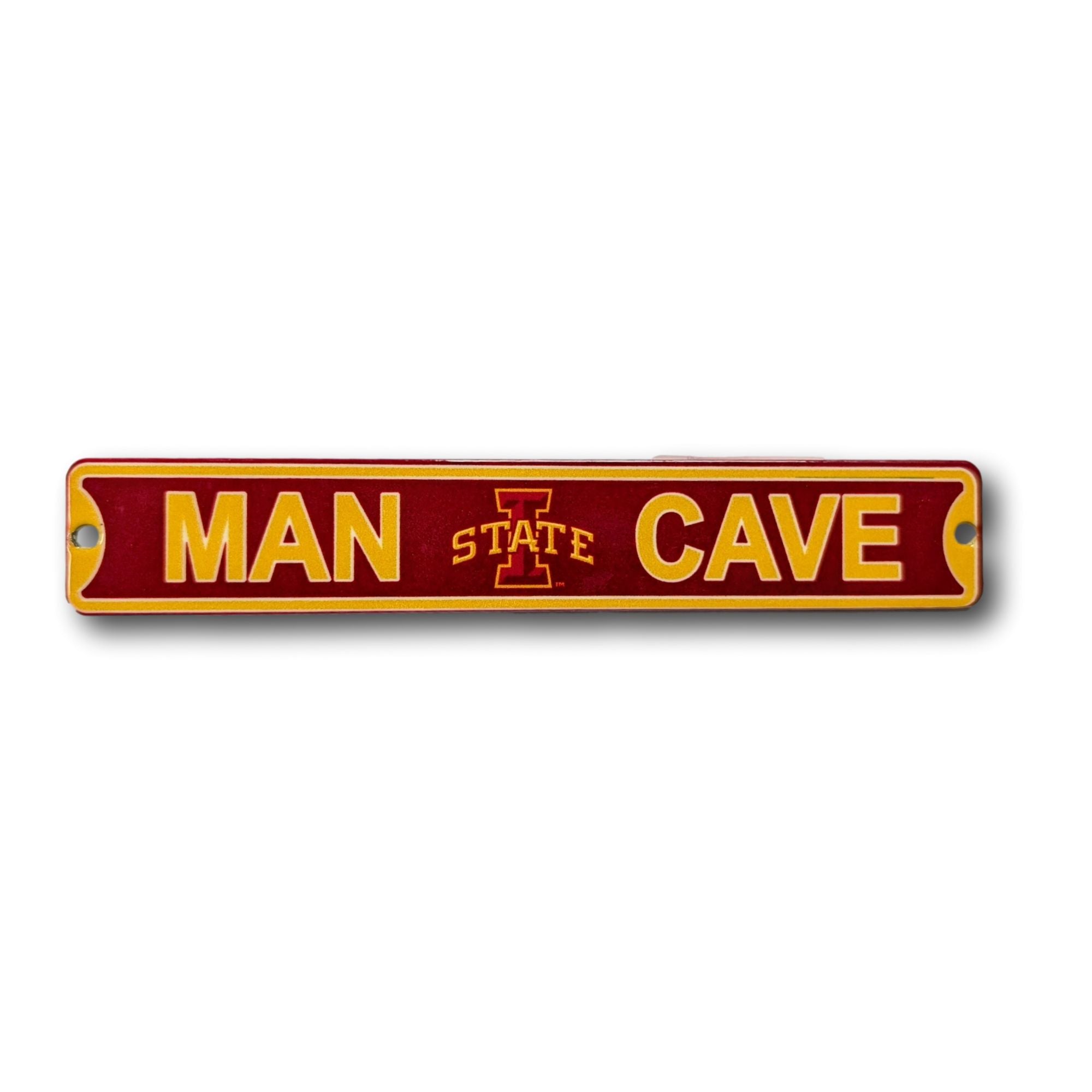 Iowa State Cyclones - MAN CAVE Steel Super Magnet