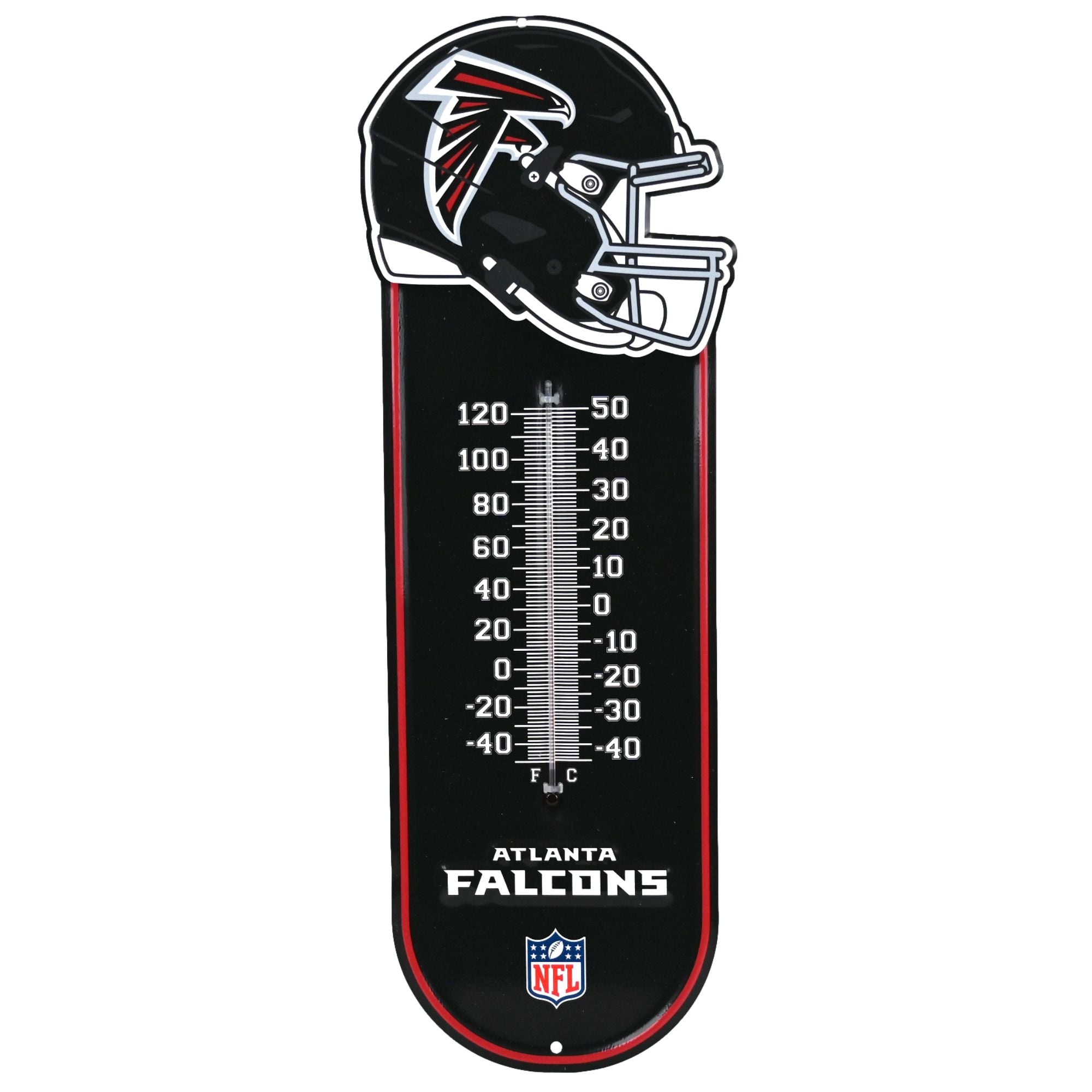 Atlanta Falcons - Embossed Steel Thermometer