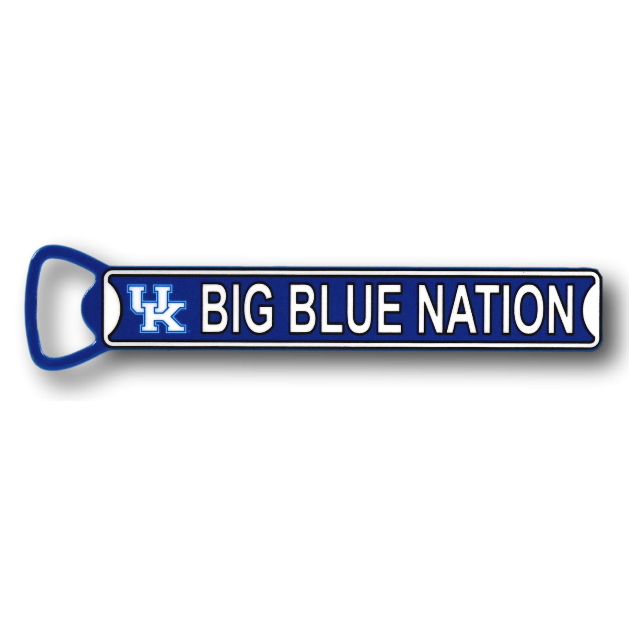Kentucky Wildcats - BIG BLUE NATION - Steel Bottle Opener