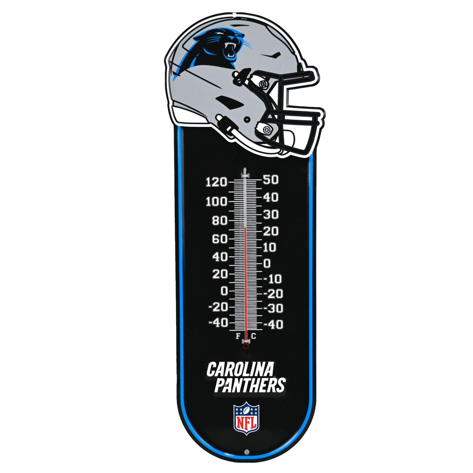 Carolina Panthers - Embossed Steel Thermometer