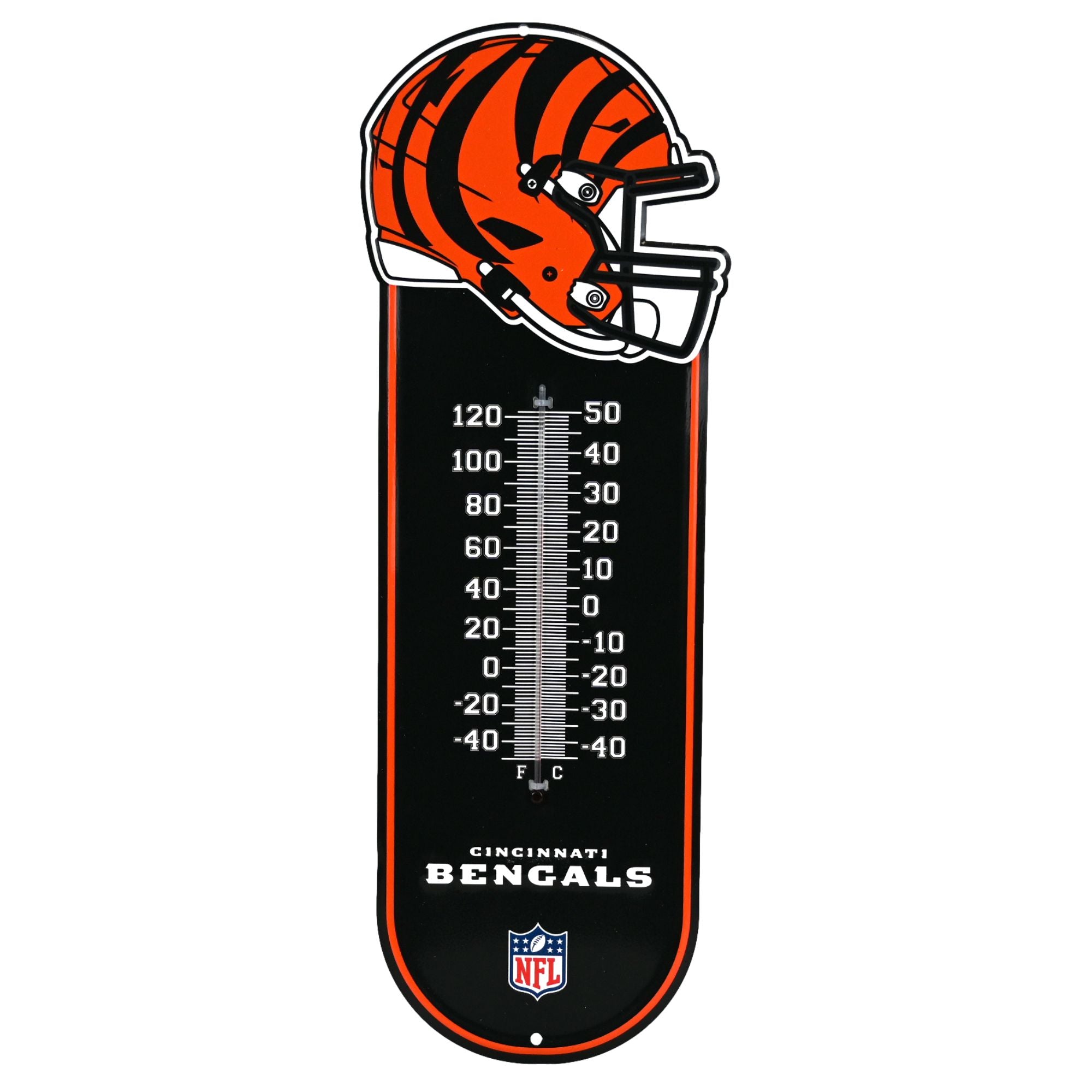 Cincinnati Bengals - Embossed Steel Thermometer