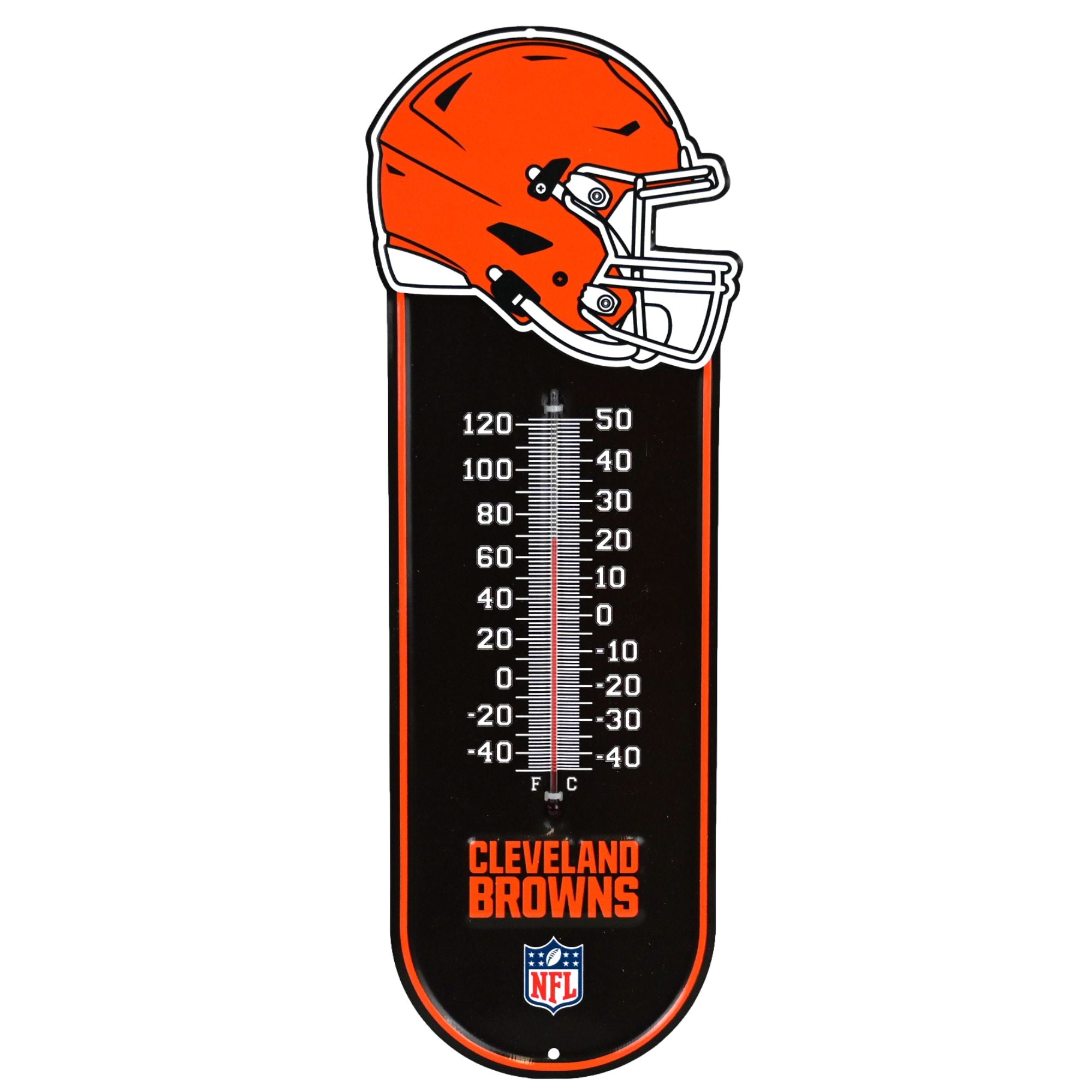 Cleveland Browns - Embossed Steel Thermometer