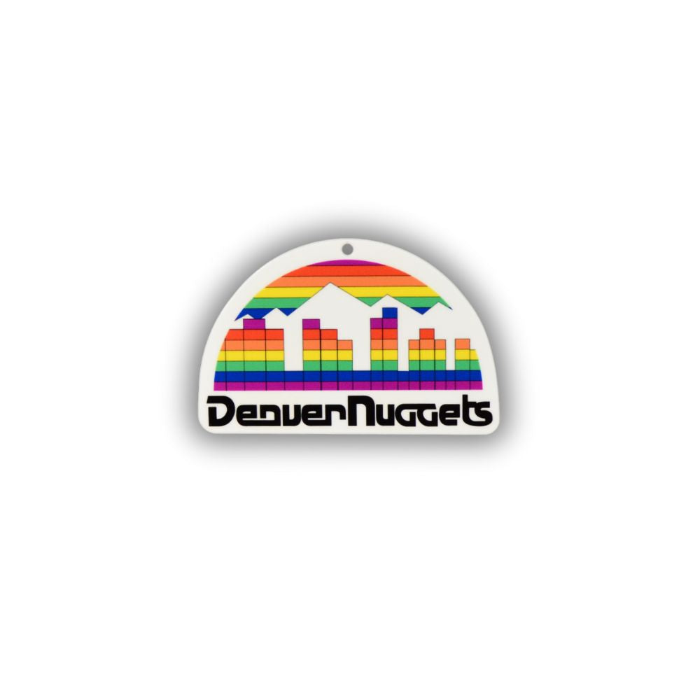 Denver Nuggets - Cityscape Steel Super Magnet