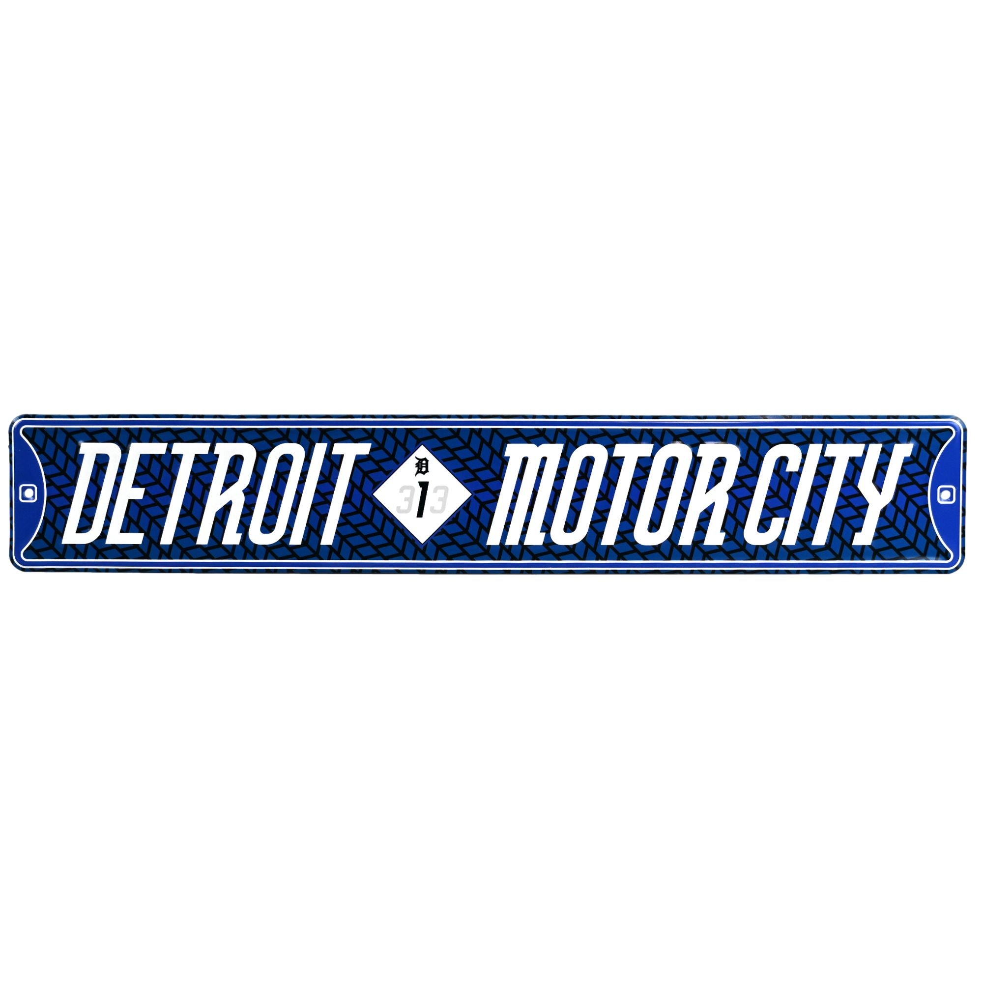 Detroit Tigers - MOTOR CITY City Connect - Embossed Steel Street Sign