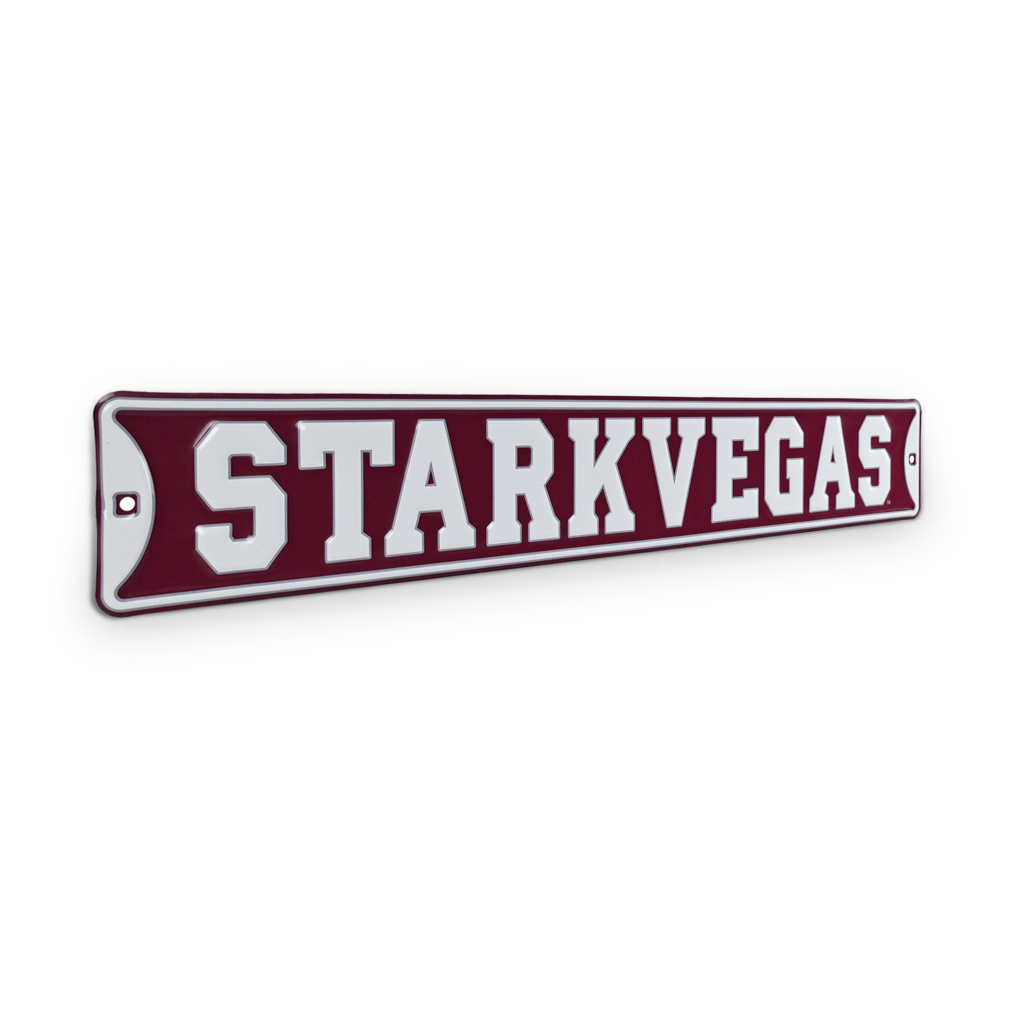 Mississippi State Bulldogs - STARKVEGAS - Embossed Steel Street Sign