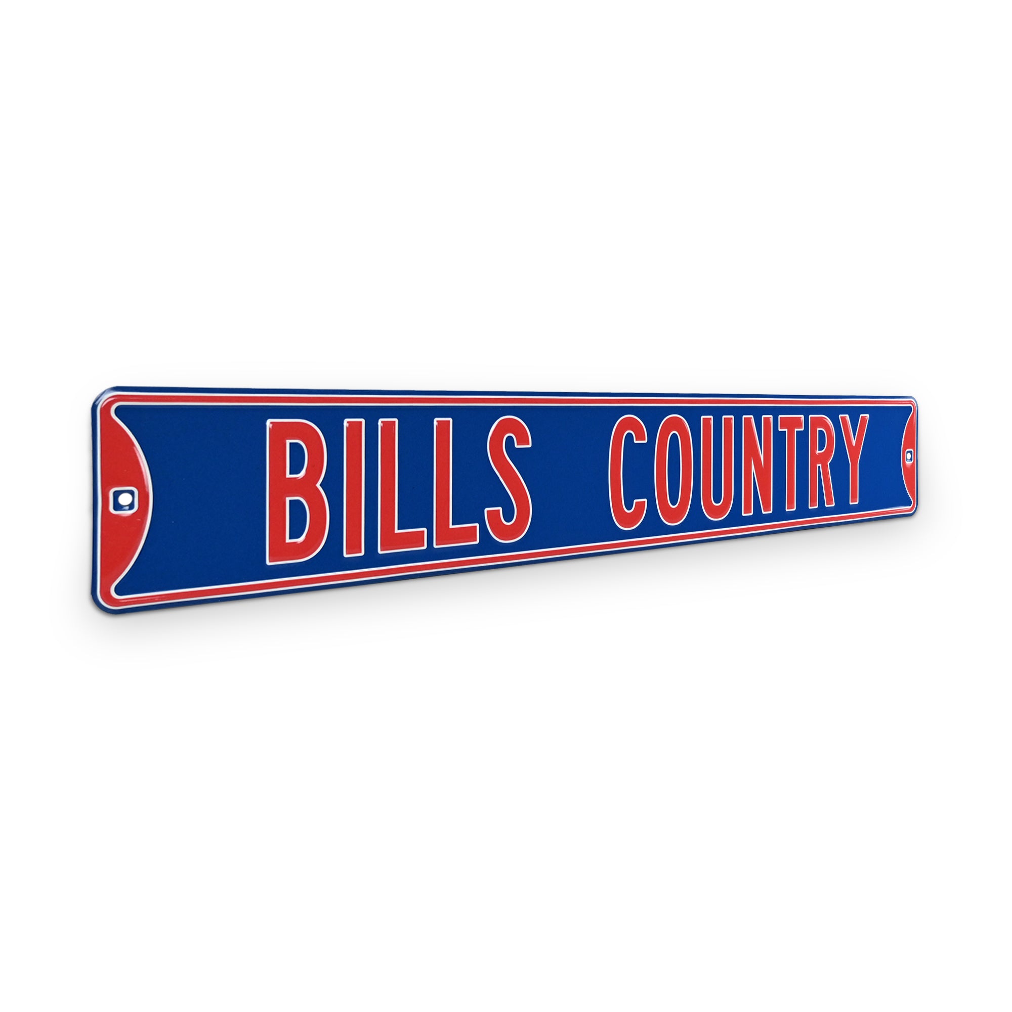 Buffalo Bills - BILLS COUNTRY - Embossed Steel Street Sign