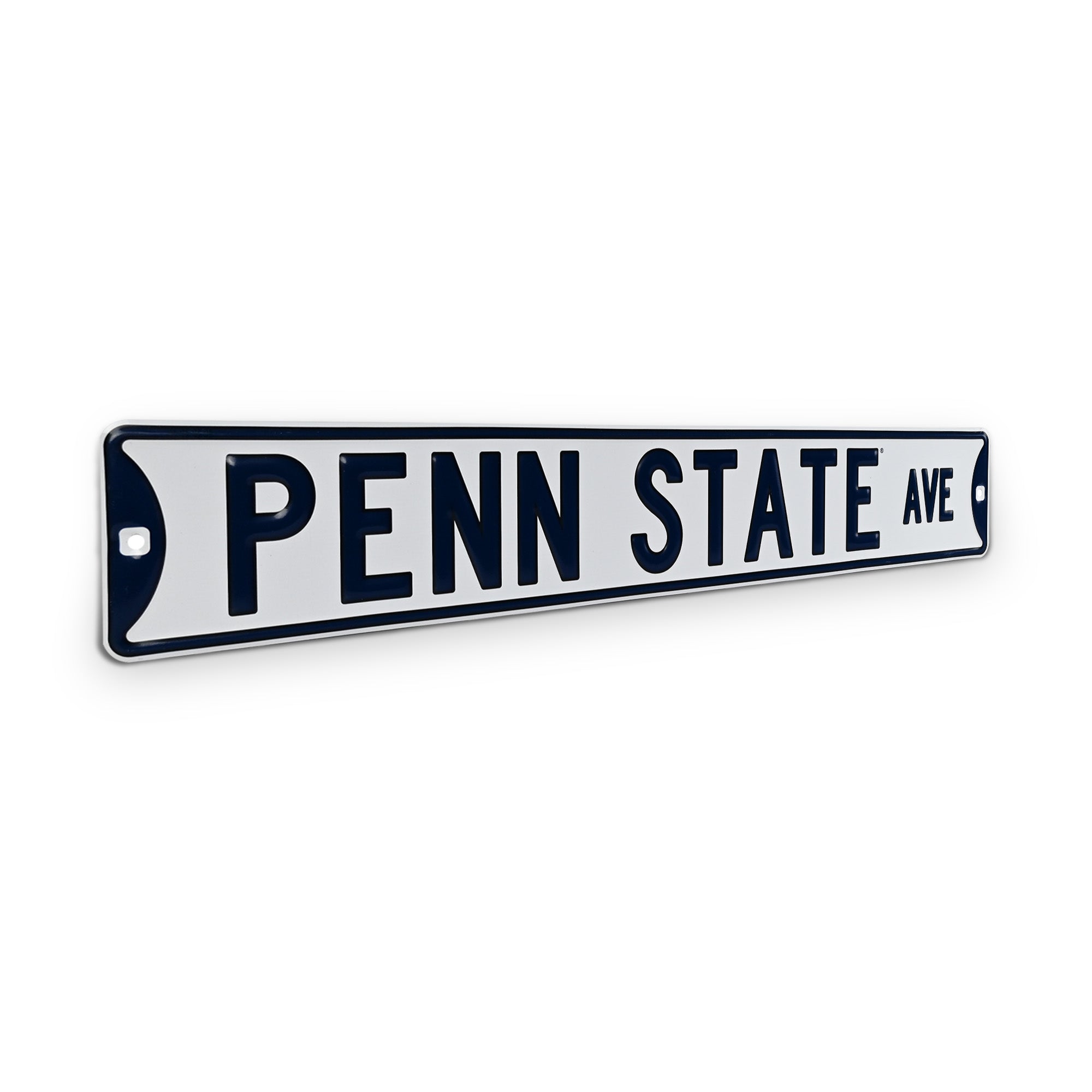 Penn State Nittany Lions - PENN STATE AVE - Embossed Steel Street Sign