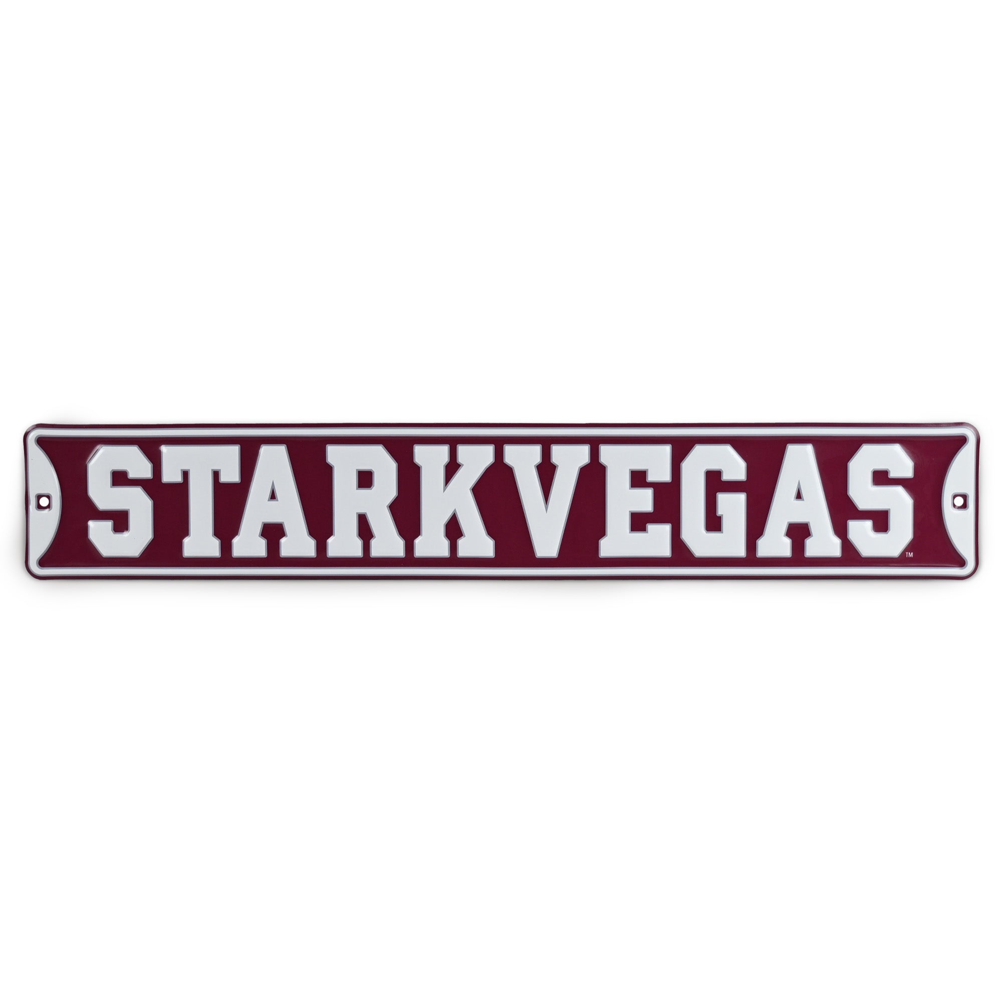 Mississippi State Bulldogs - STARKVEGAS - Embossed Steel Street Sign