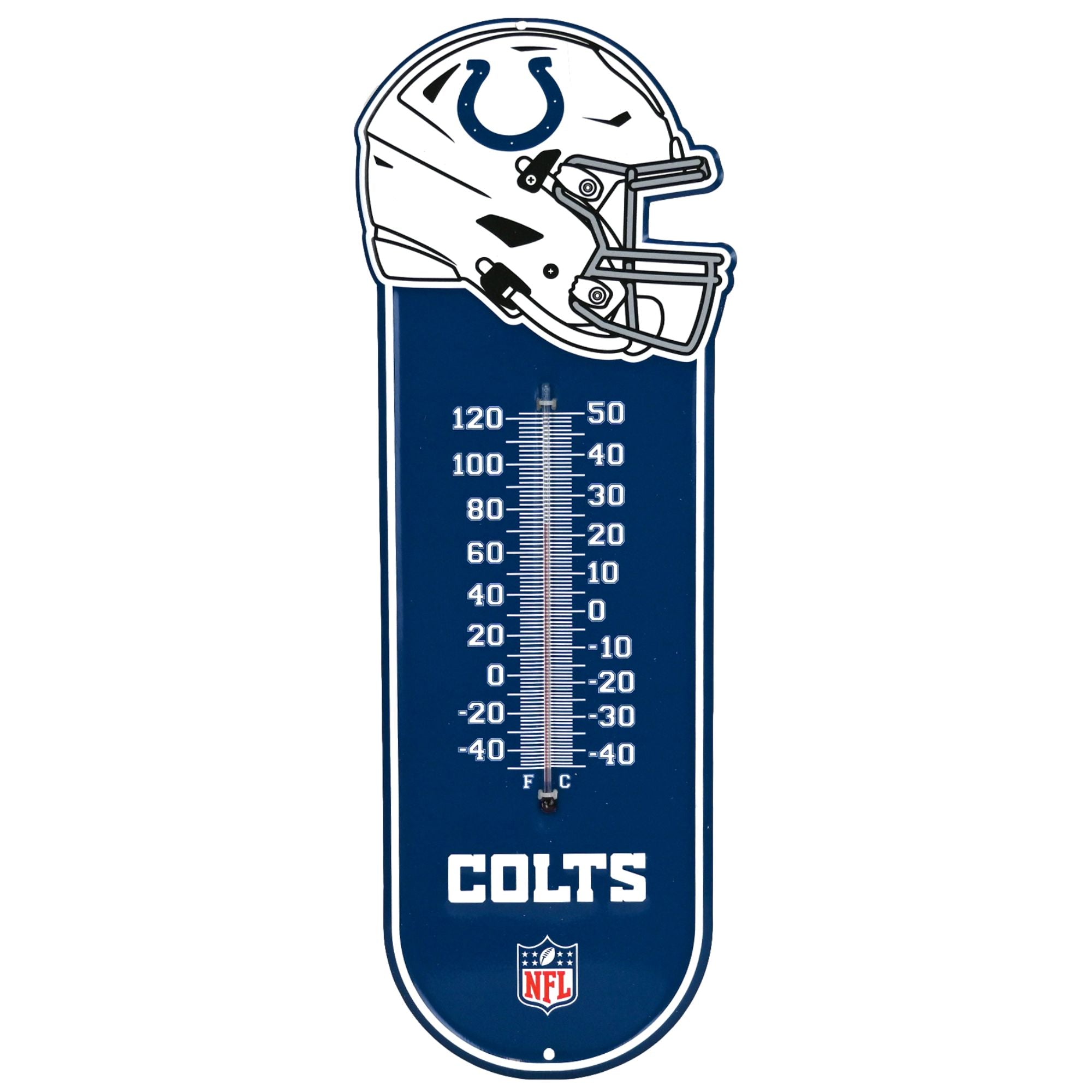 Indianapolis Colts - Embossed Steel Thermometer