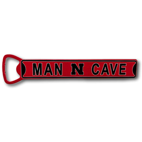 Nebraska Man Cave - Steel Bottle Opener