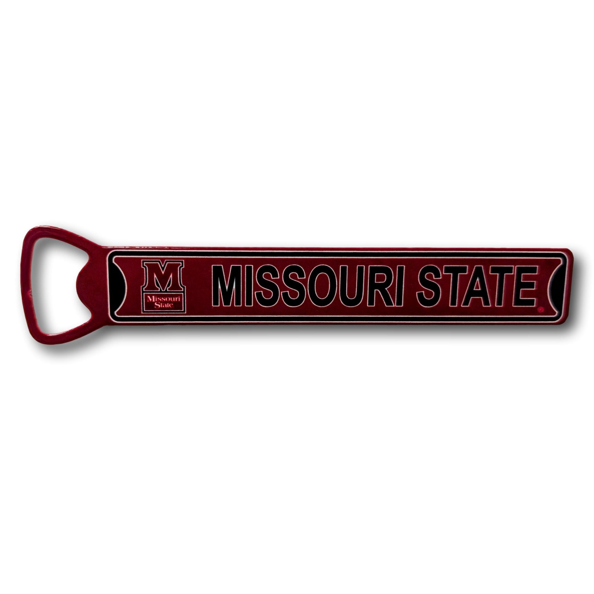 Missouri State- M Logo - Steel Bottle Opener