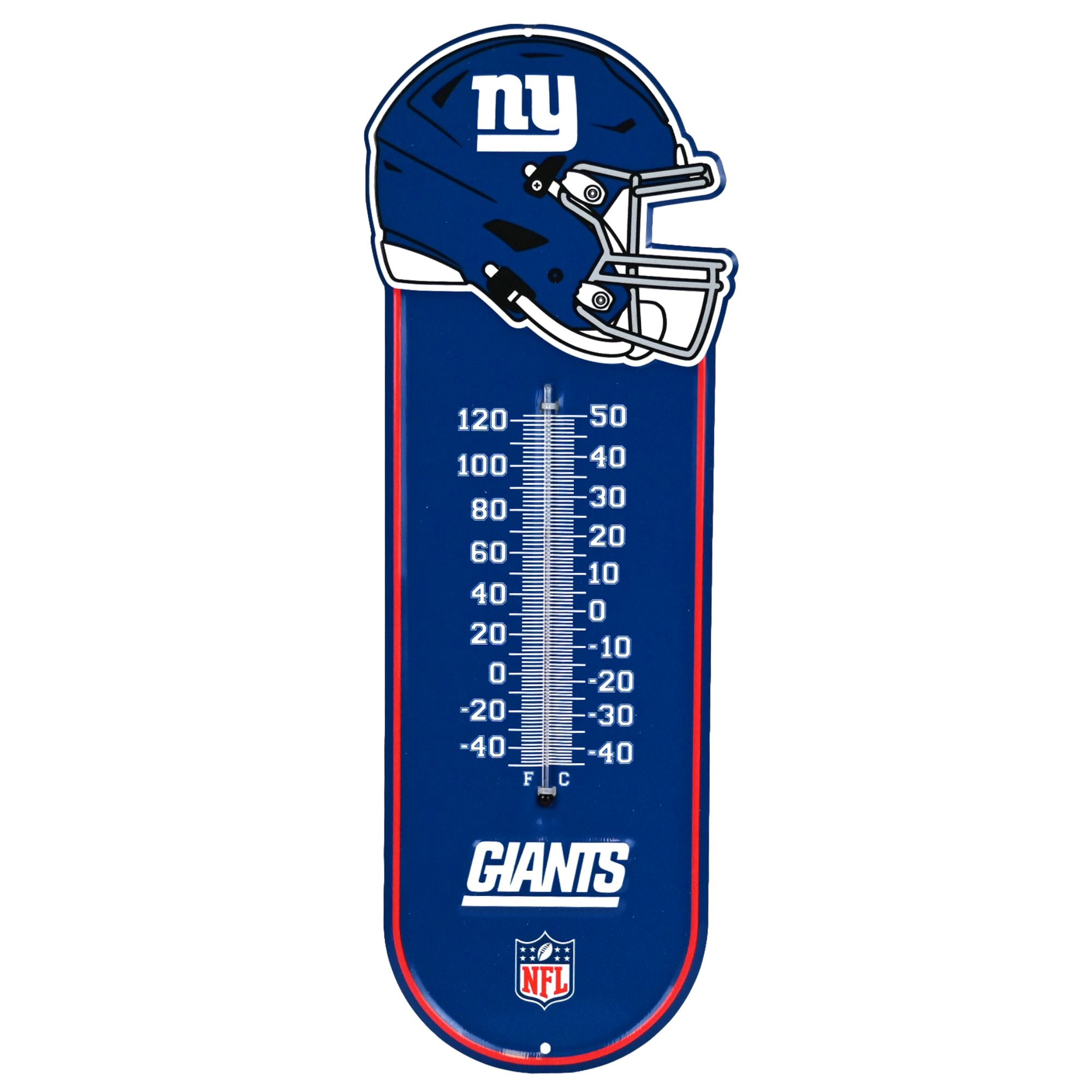 New York Giants - Embossed Steel Thermometer