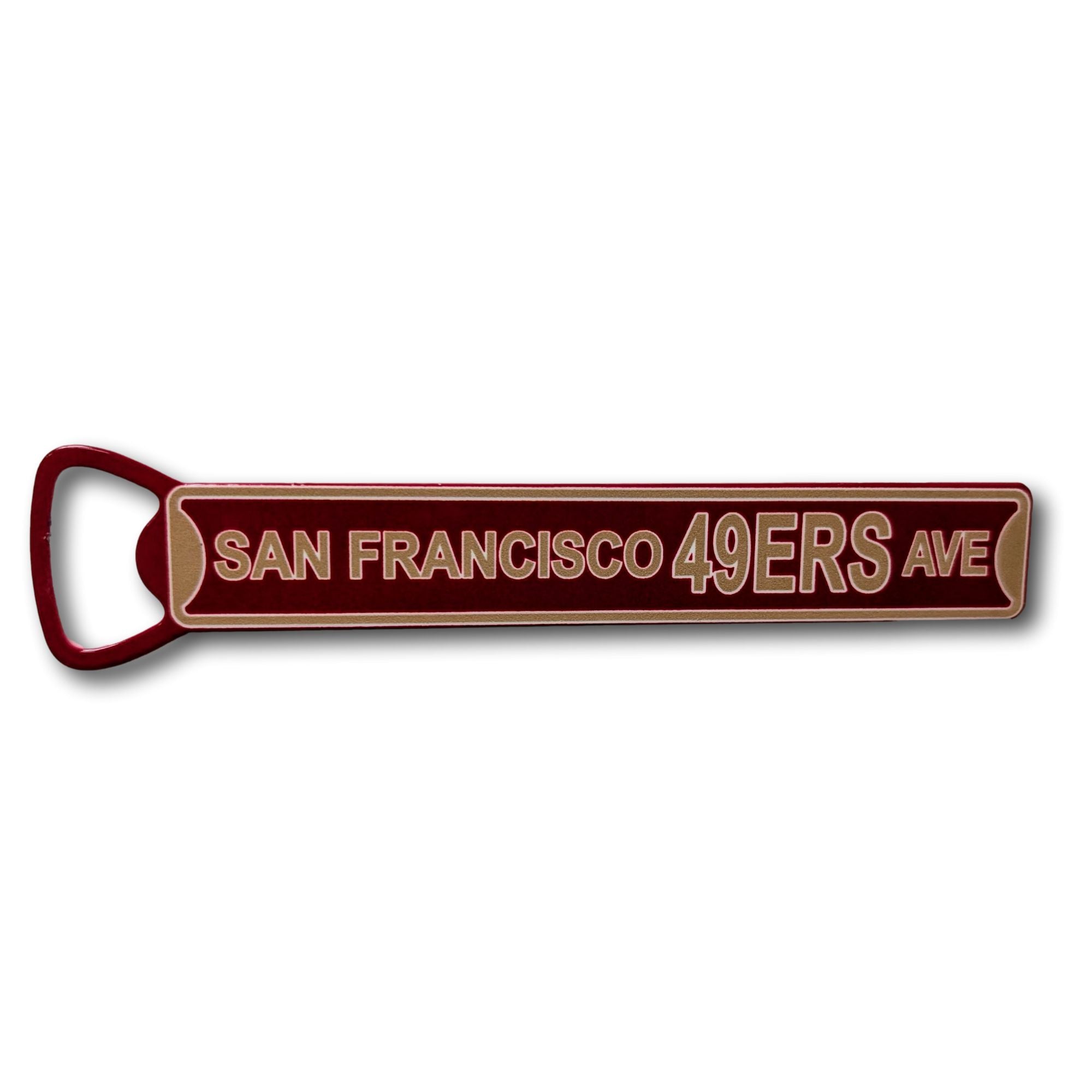 San Francisco 49ers - Steel Bottle Opener