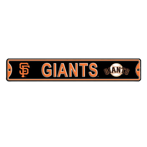San Francisco Giants -CITY LOGO- Steel Embossed MLB Mini Street Sign