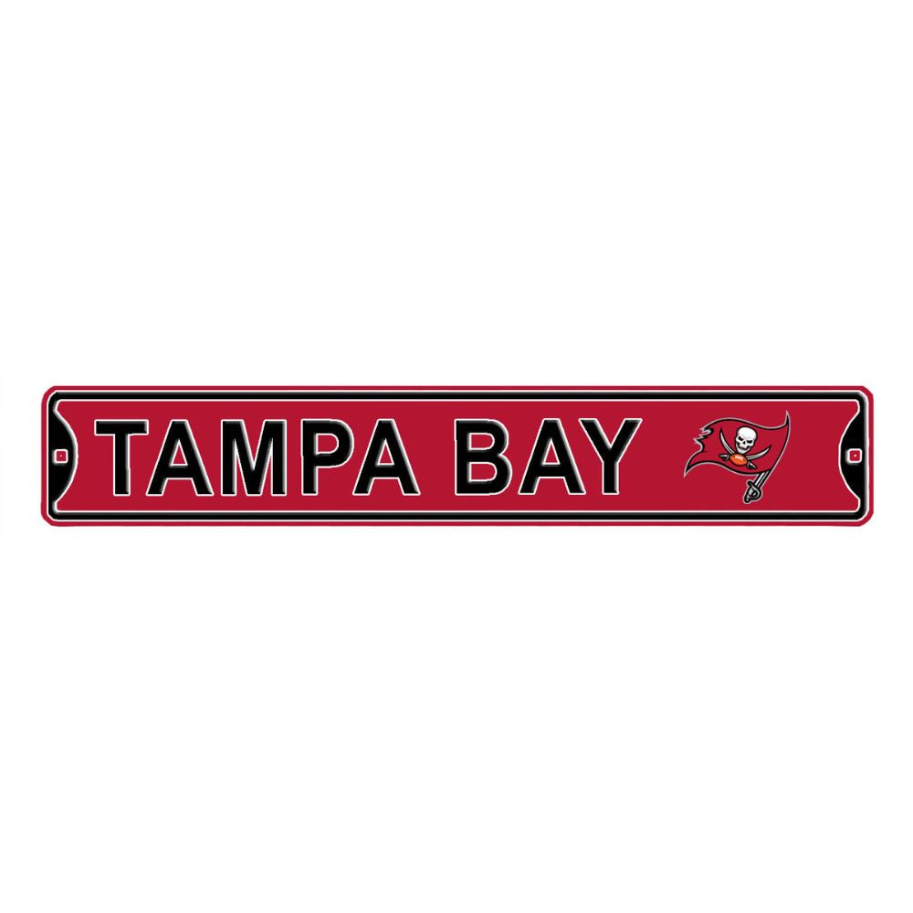 Tampa Bay Bucs - CITY LOGO - Steel Embossed NFL Mini Street Signs
