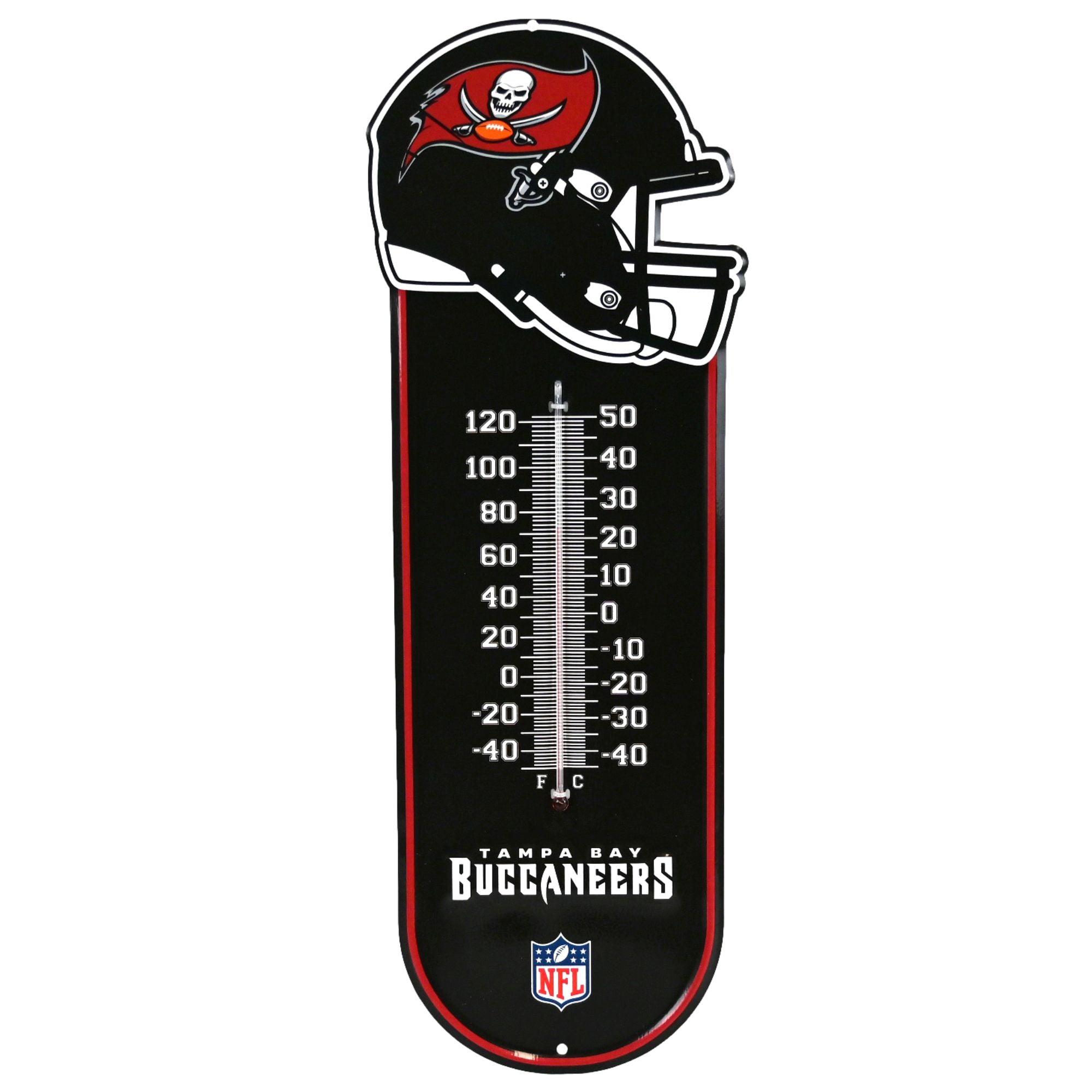 Tampa Bay Buccaneers - Embossed Steel Thermometer