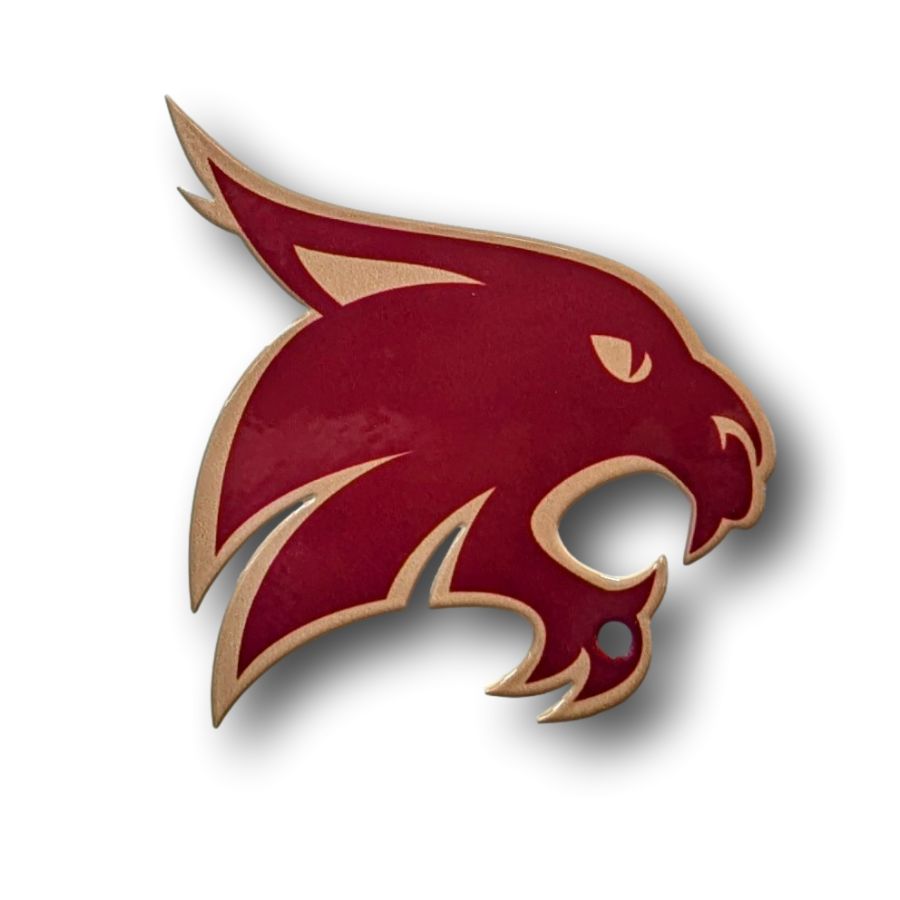 Texas State Bobcats Steel Super Magnet