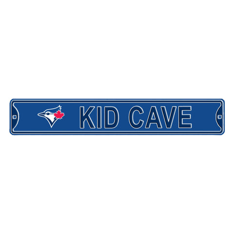 Toronto Blue Jays - KID CAVE -Steel Embossed MLB Mini Street Sign