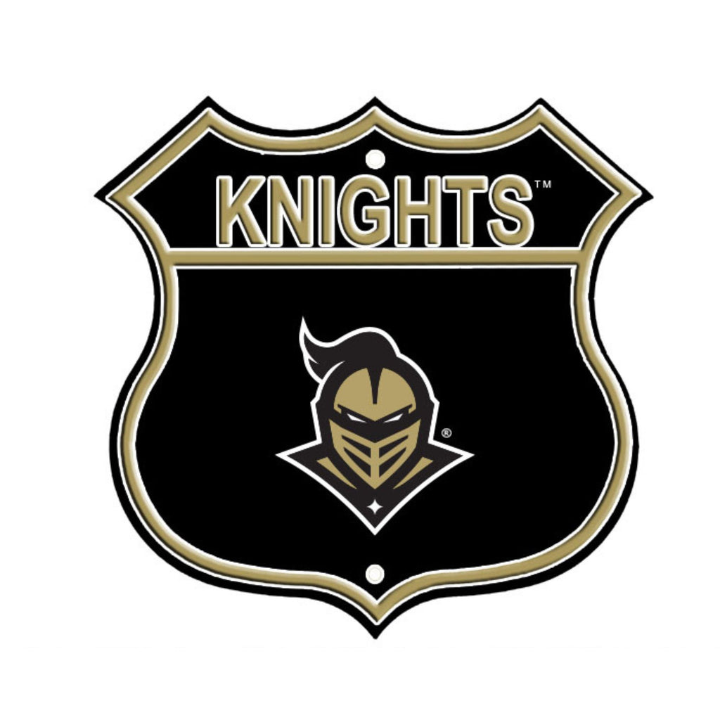 UCF Knights Embossed Steel Route Sign – authenticstreetsigns