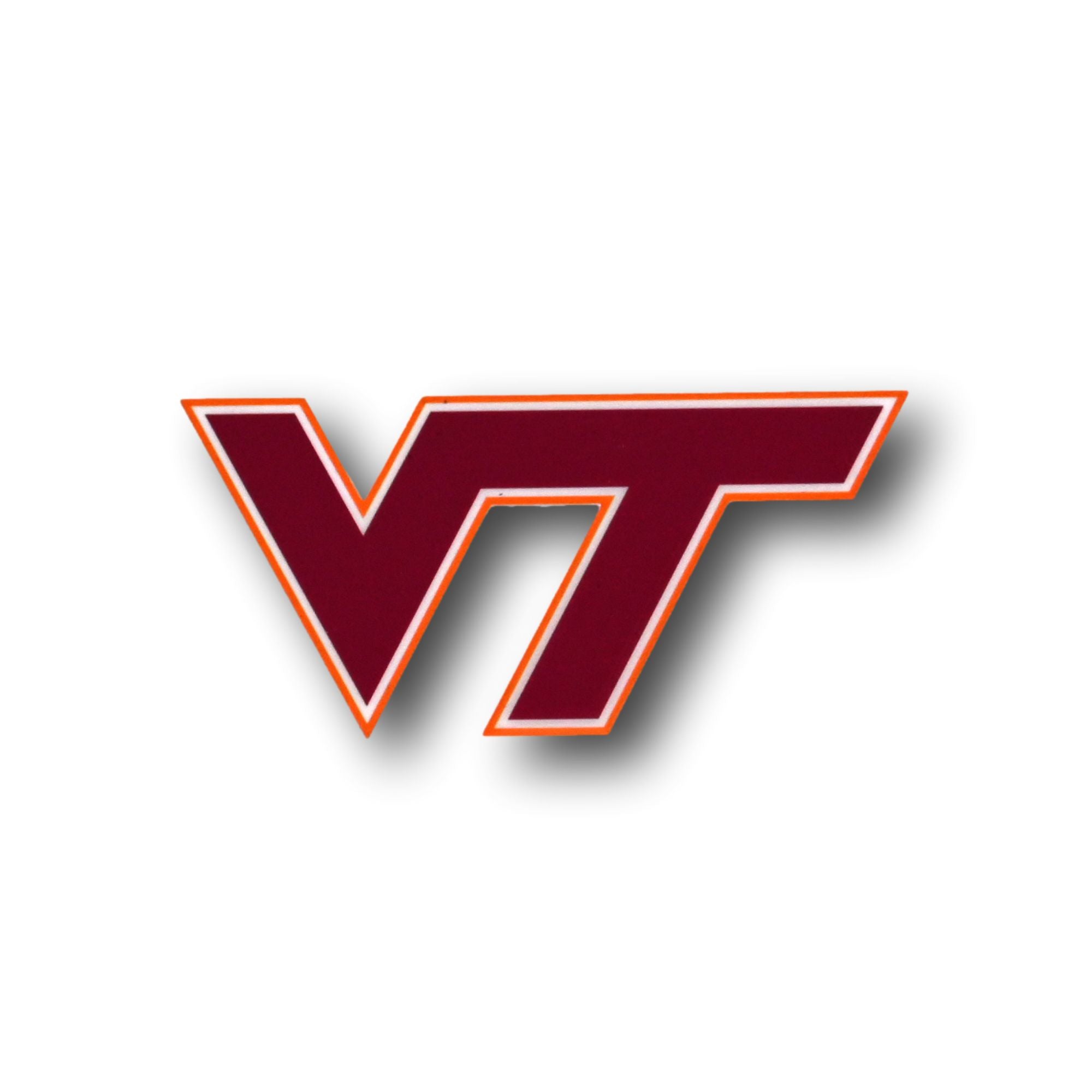 Virginia Tech Hokies Steel Super Magnet