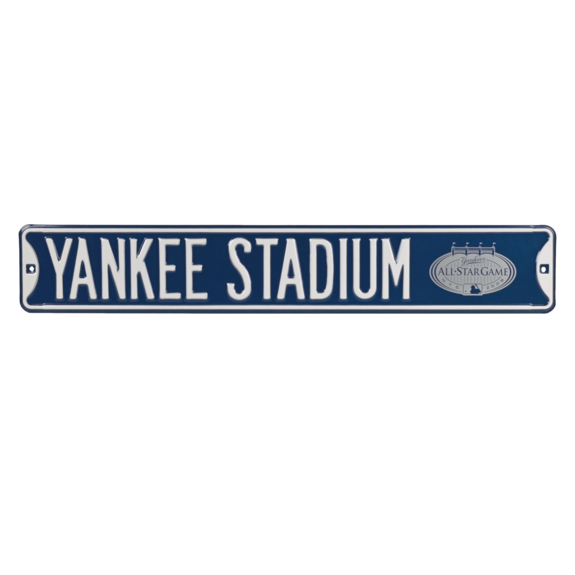 Yankees Stadium 2008 All Star - Embossed Steel Street Sign