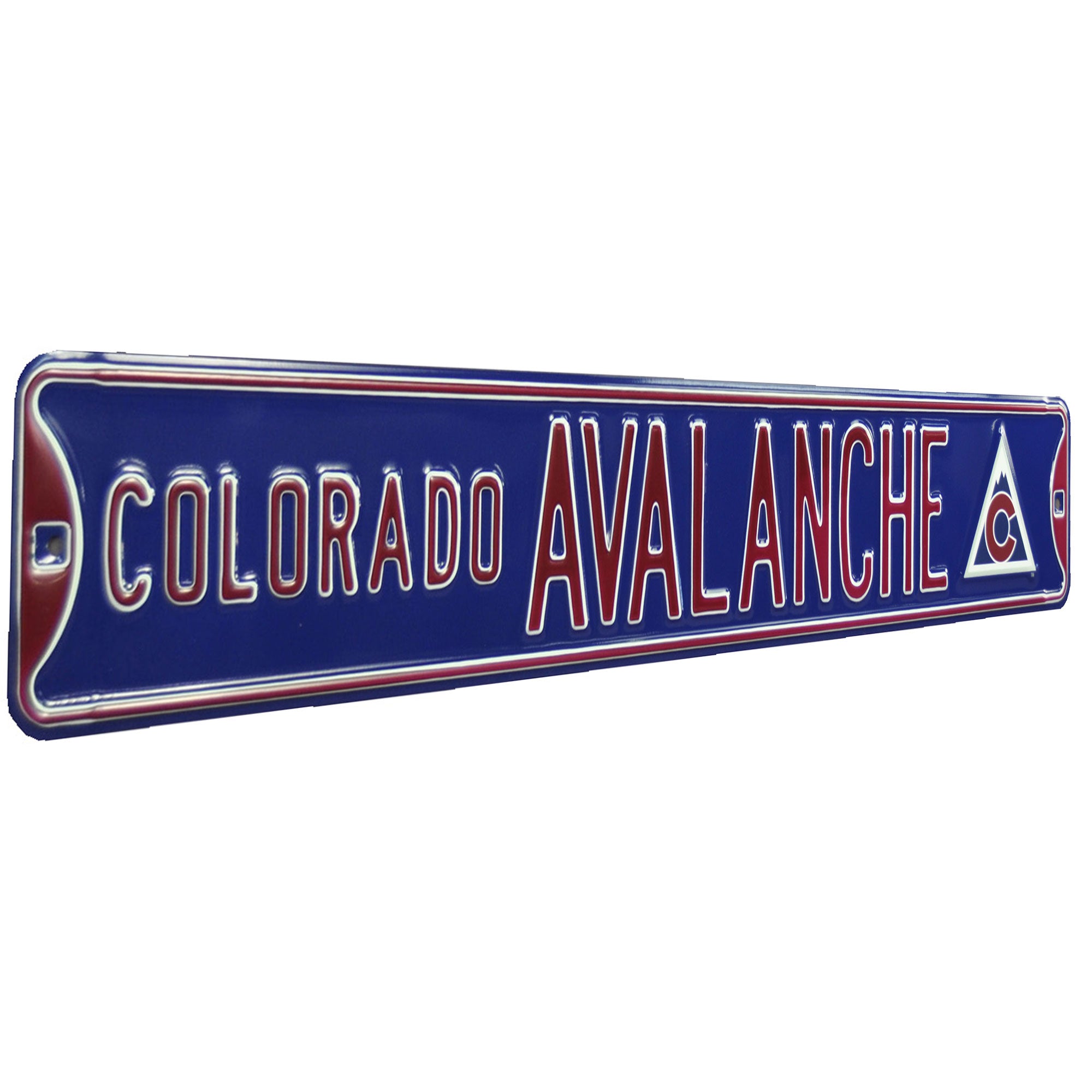 Colorado Avalanche - AVALANCHE - Embossed Steel Street Sign