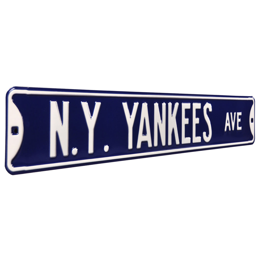New York Yankees Steel Street Sign-BRONX Bombers Blvd